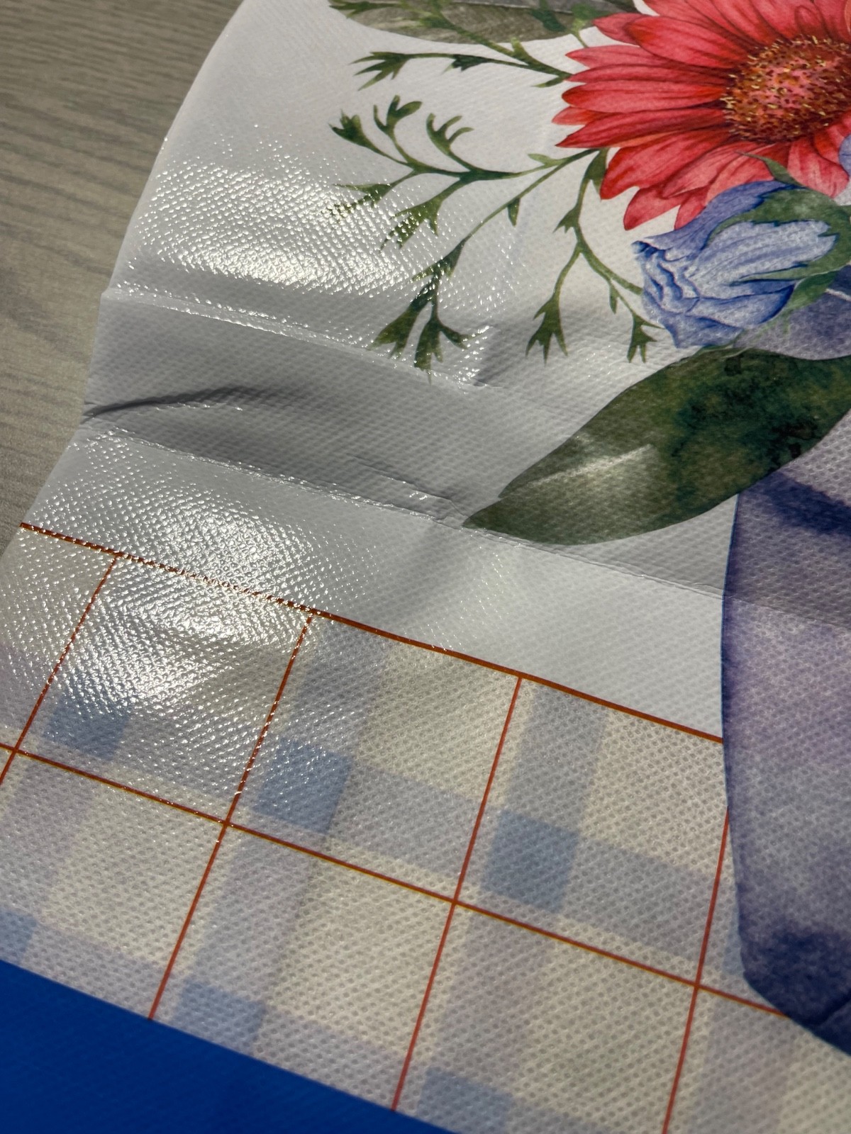 3 Reusable Tote Bags • Unbranded • American Flag • Patriotic • Flowers