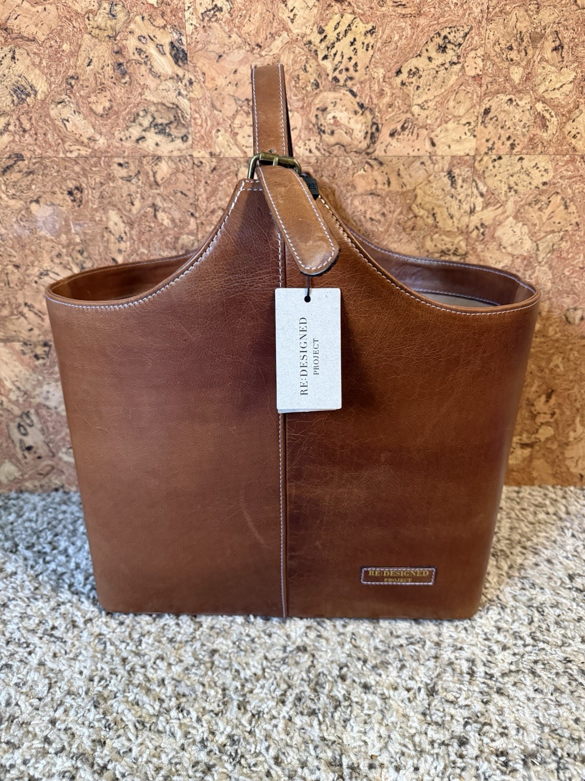 Redesigned Project 72 Bag in Walnut BNWT Missing peice