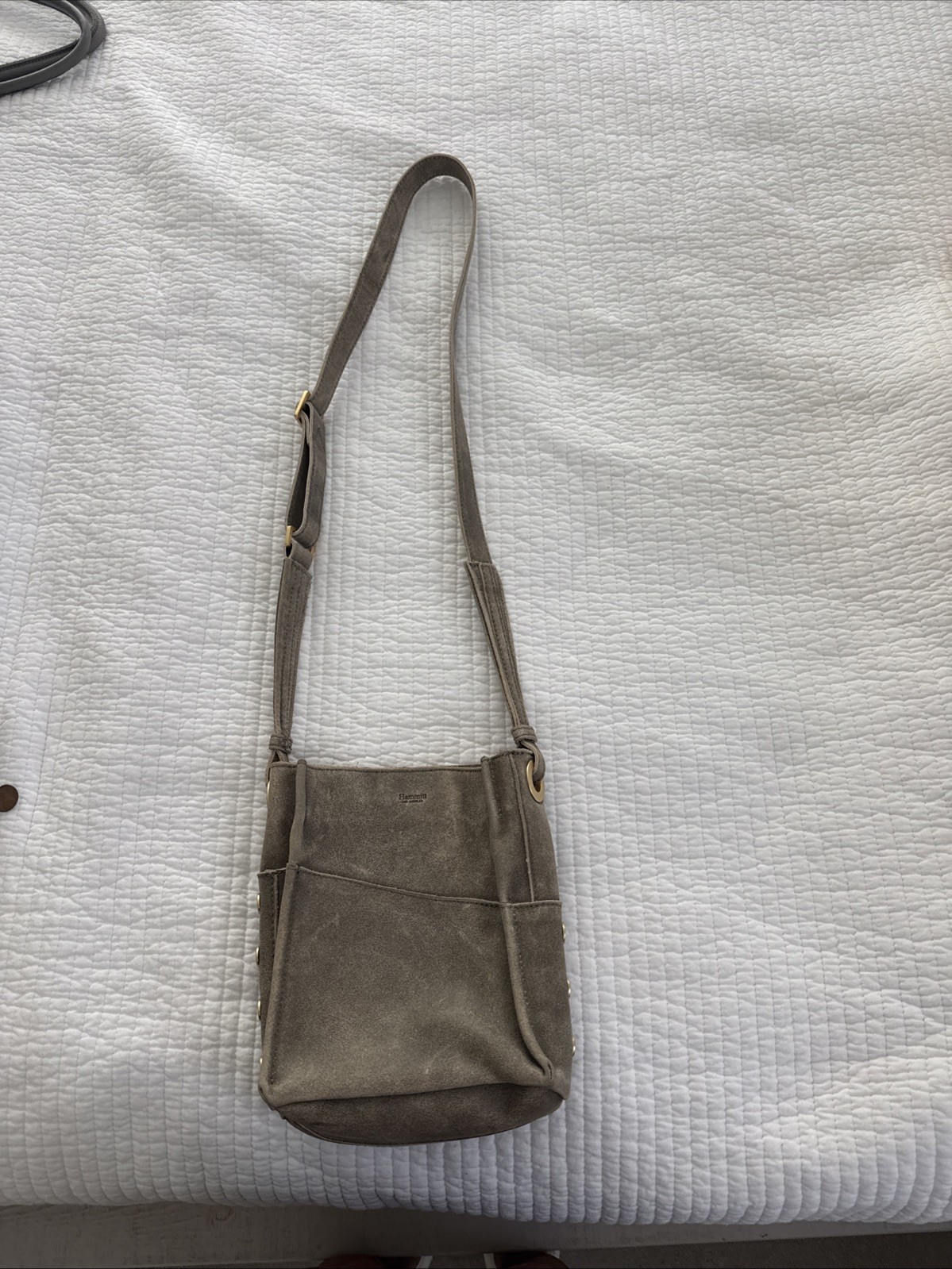 Beautiful Hammitt-Evan Crossbody, Paved Grey