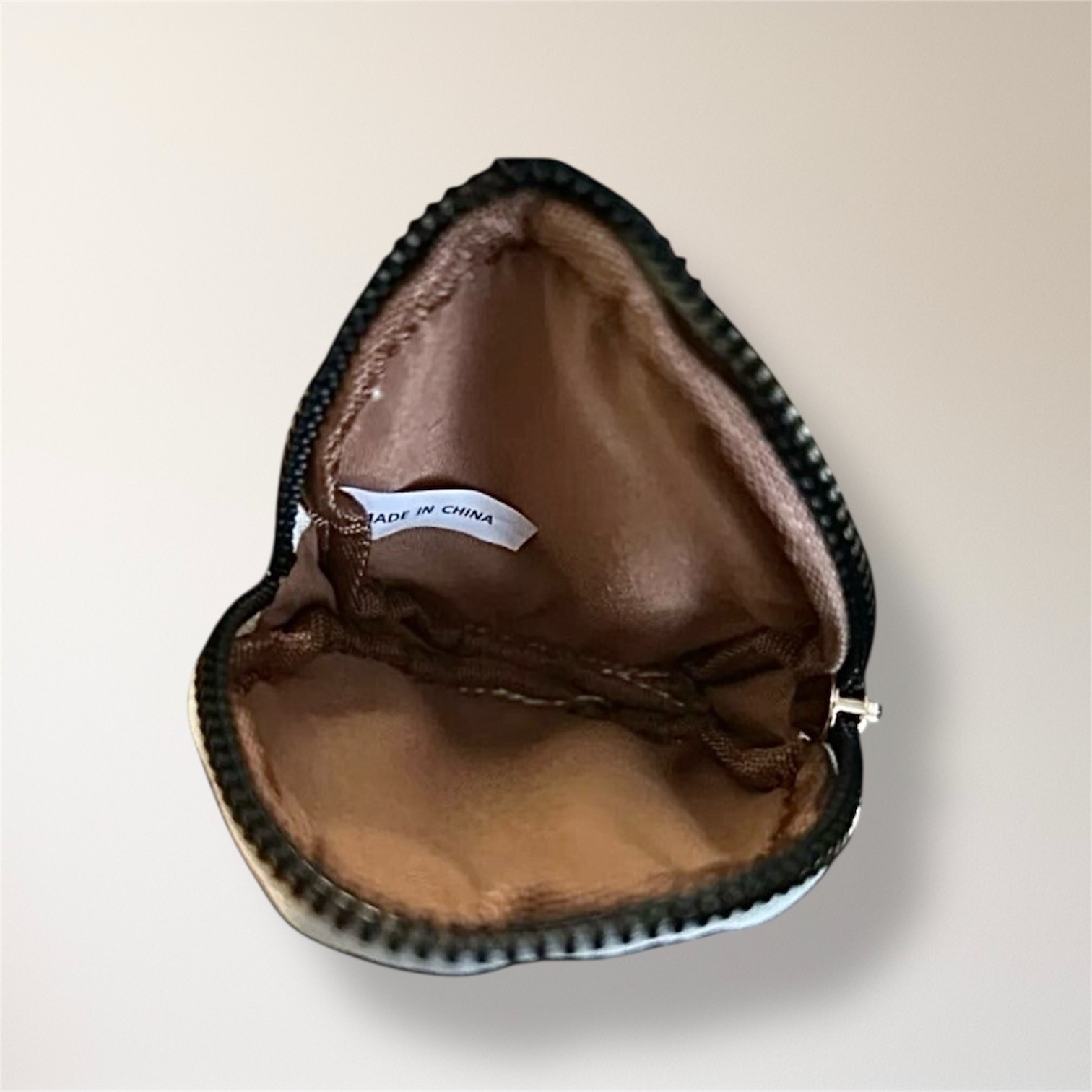 New Nicole Miller New York Bone Monogram Crossbody Bag Coin Purse Minimal Luxe