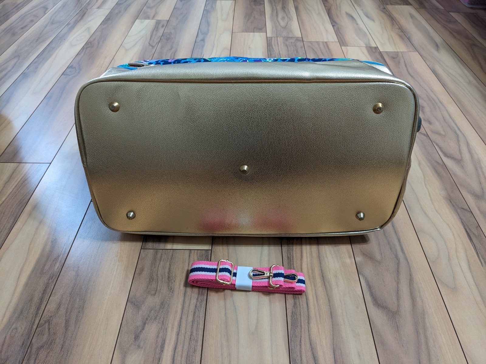 EUC! Lilly Pulitzer Weekender Bag In Pop Up Lilly’s Party Patch