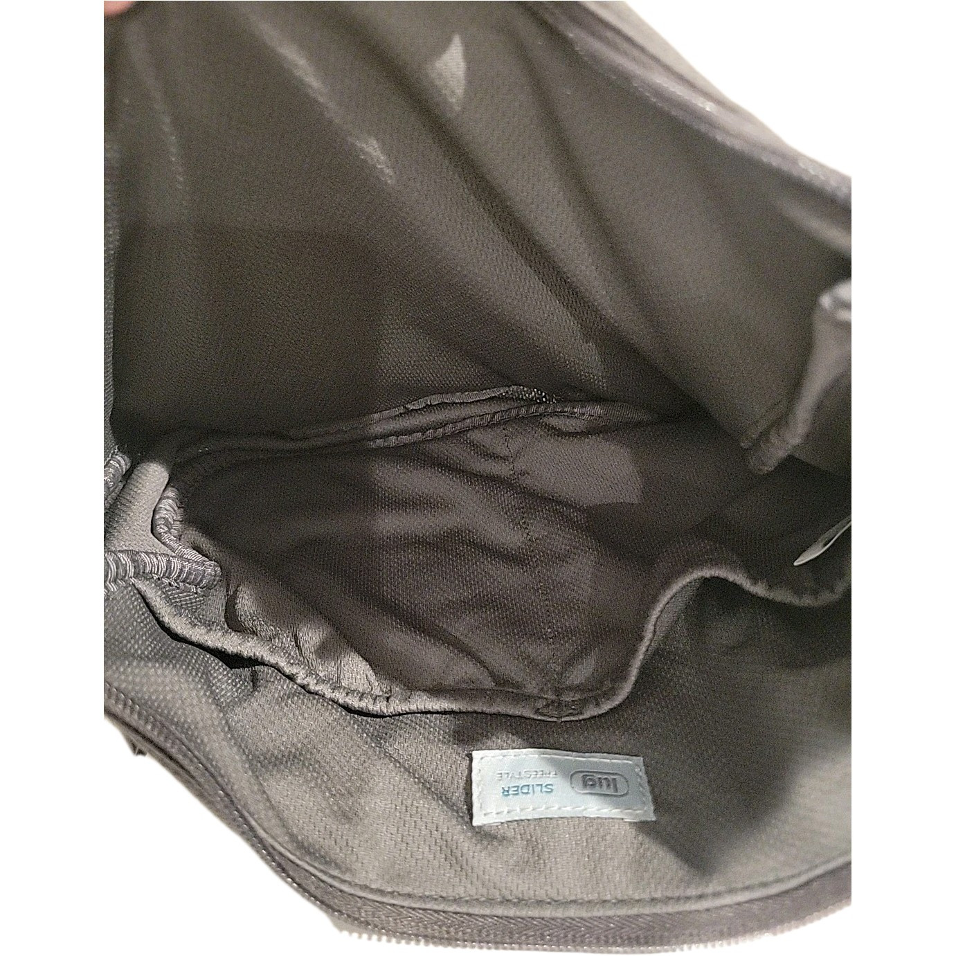 Lug Slider Freestyle Crossbody Bag- Gunmetal Grey