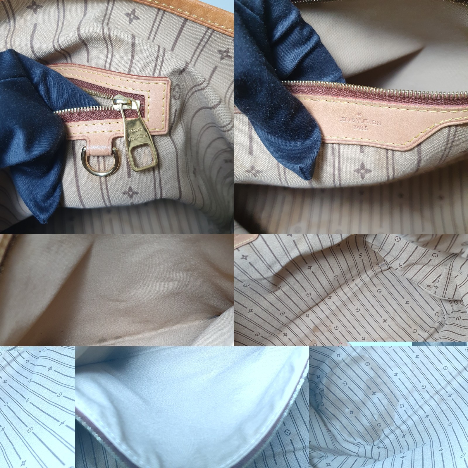 NO TARIFF Auth Louis Vuitton Delightful GM Monogram M40354 with Dust bag CLA852