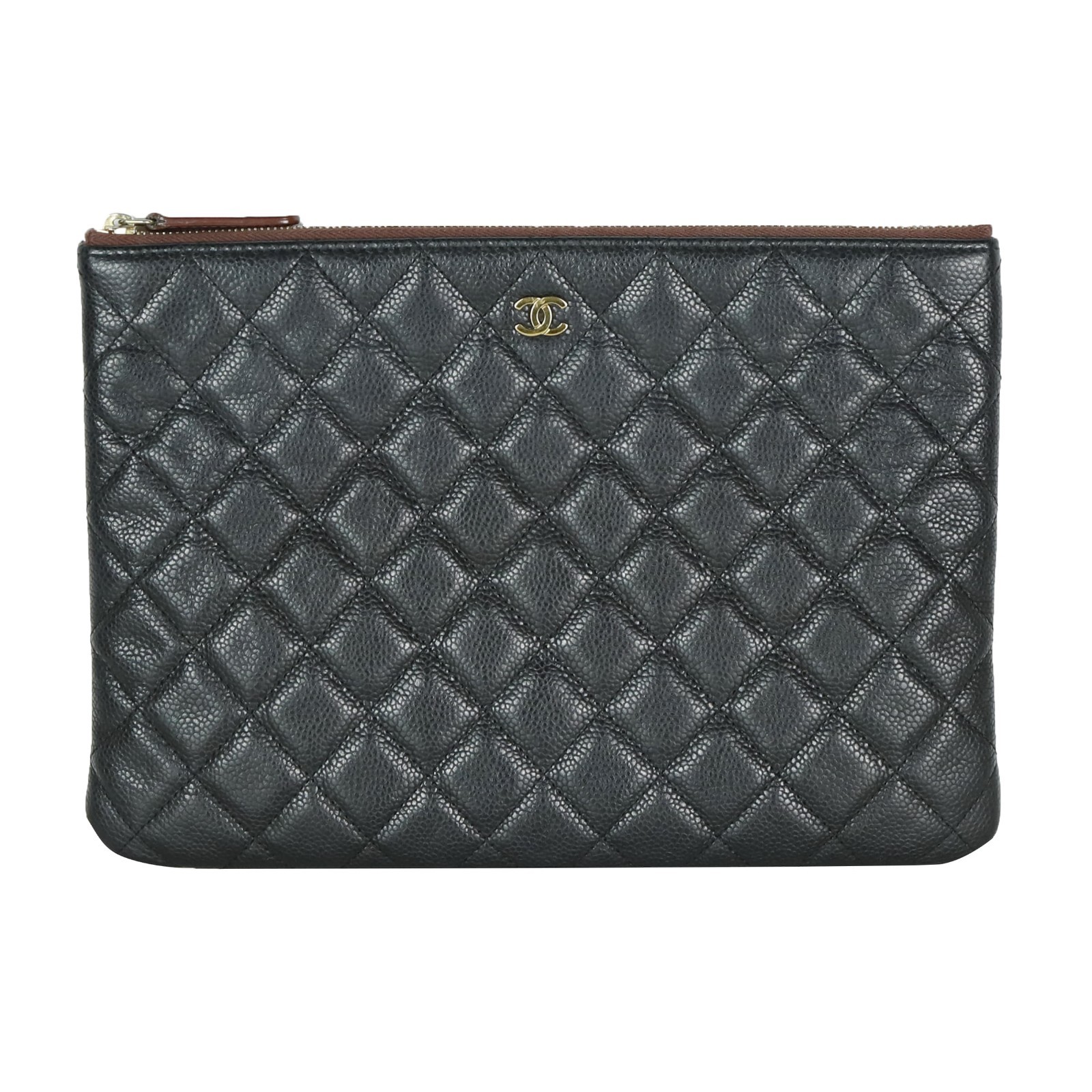 Chanel Classic Medium Cav Clutch Bag A82545