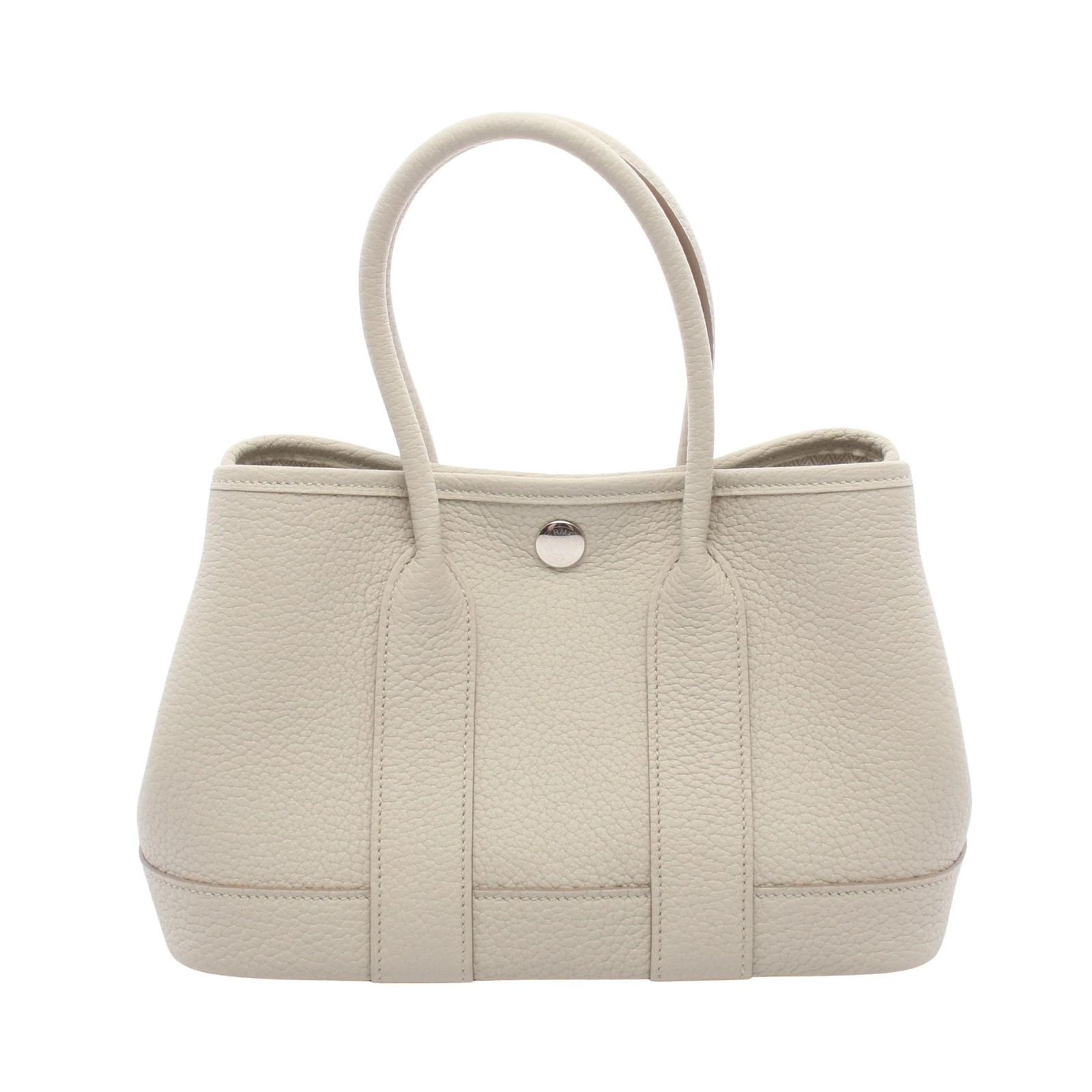 Hermes 23 Handbag Gray W #RCB13074