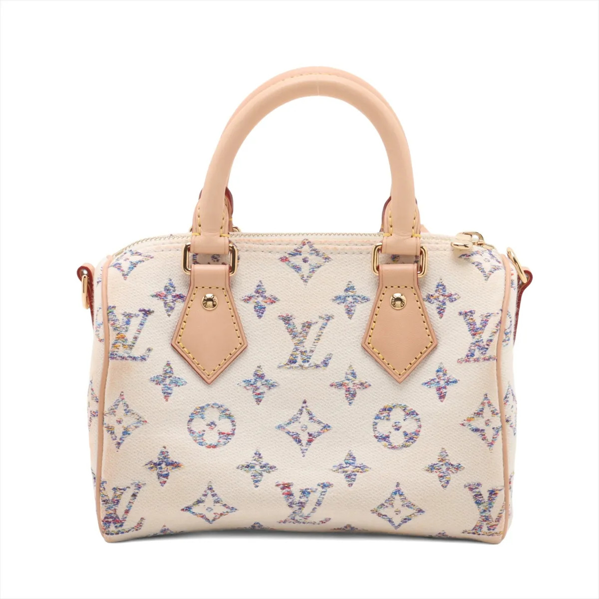 Louis Vuitton monogram jacquard Speedy Bandoulière 20 M24709 Beige There was an