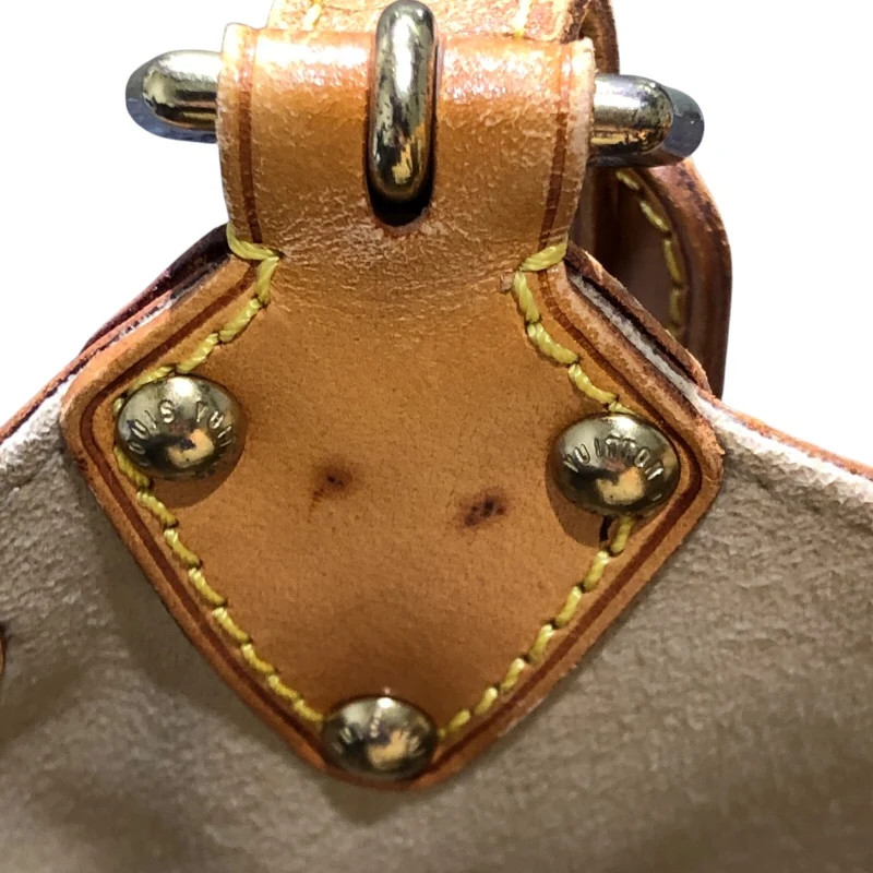 LOUIS VUITTON Teddy PM Brown Canvas Handbag M92399 #OKB3707