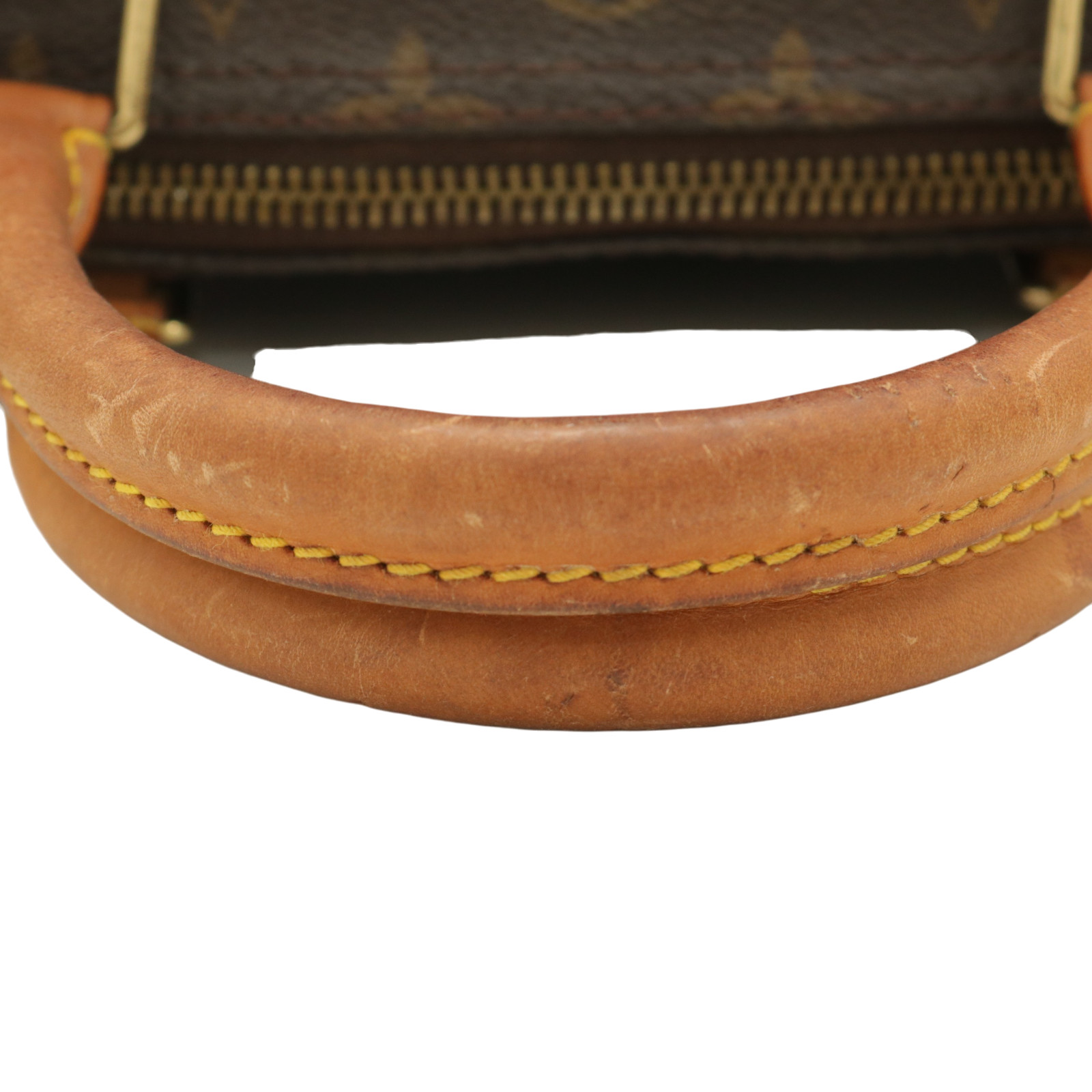 Auth.Louis Vuitton M41522 Speedy 40 Hand bag Brown Monogram serial TH0020