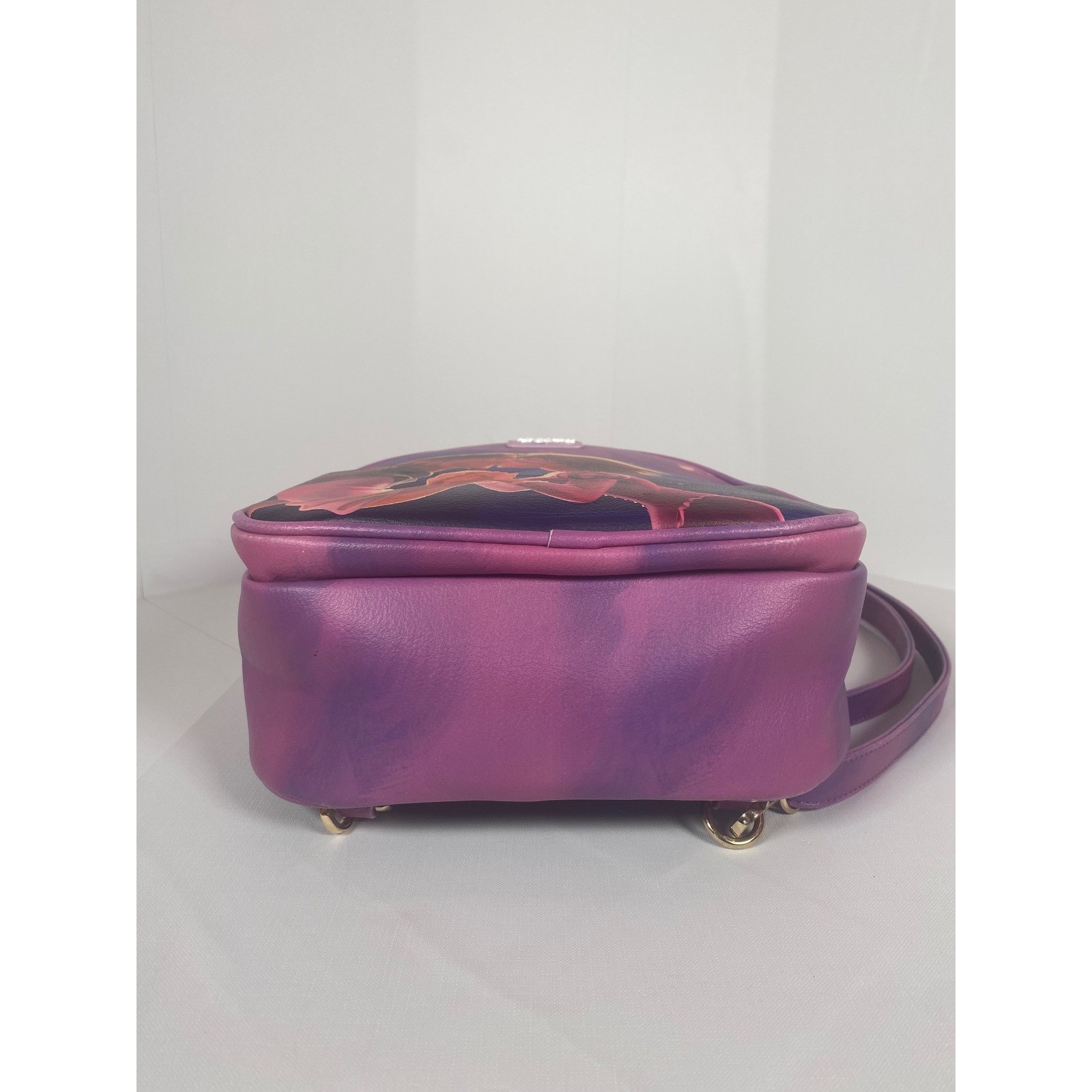 Disney Tangled Rapunzel Flynn Rider Lantern Mini Backpack Purple Crossbody Bag