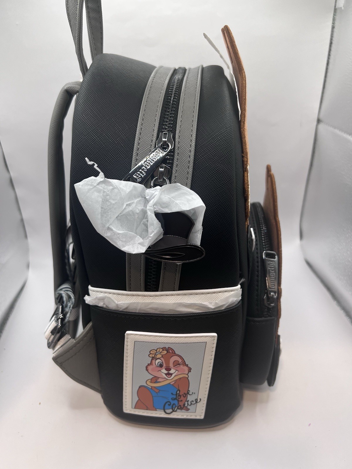 NWT Disney Loungefly Chip N Dale & Miss Mini Backpack Smoke Free Home