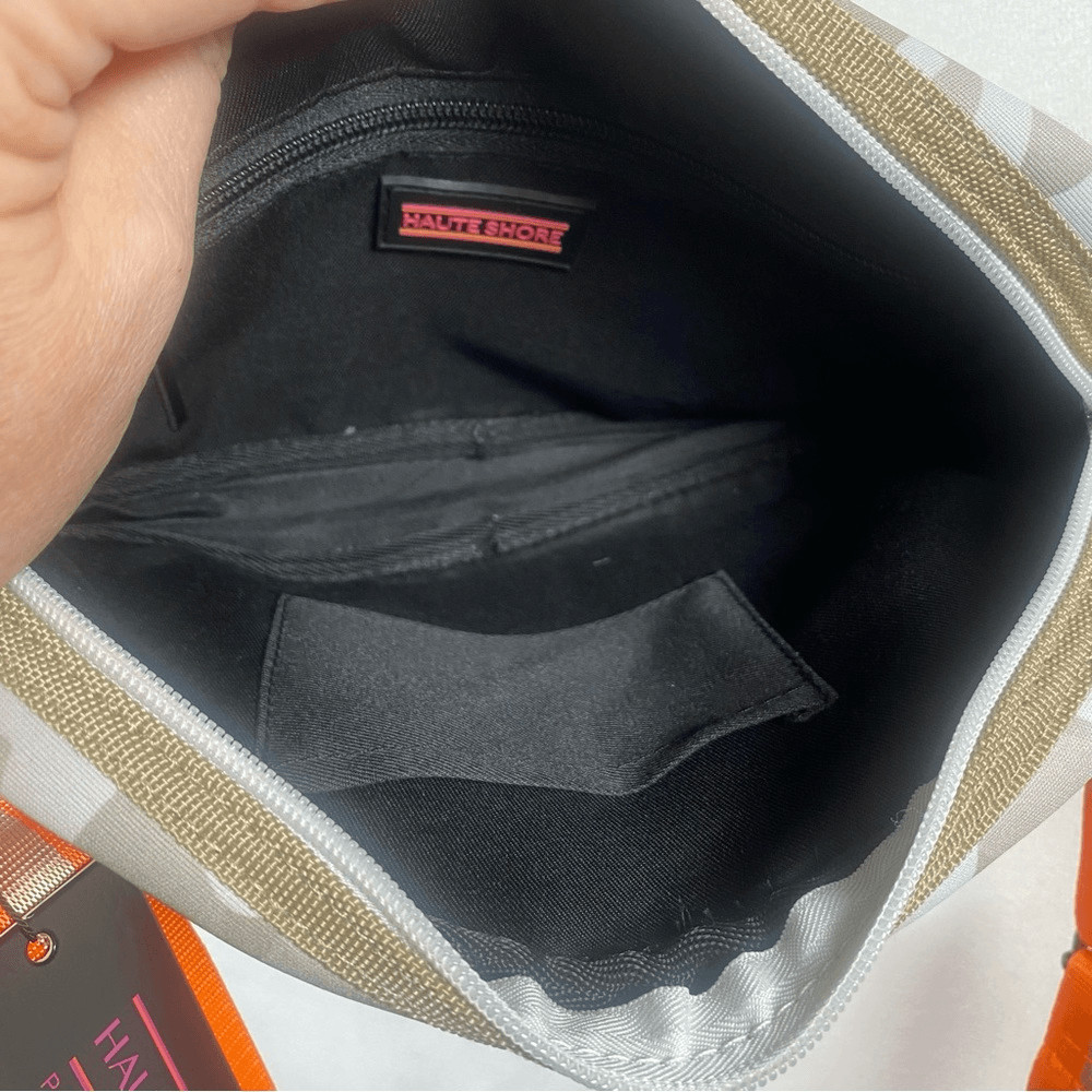 Haute Shore Premium Neoprene Collection Drew Rise Compact Crossbody Purse New