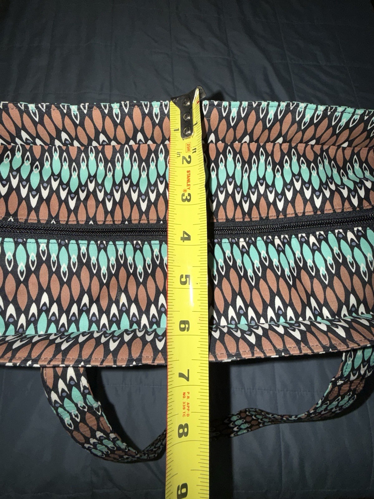 Vera Bradley Sierra Trimmed Vera Traveler Large Bag NWT