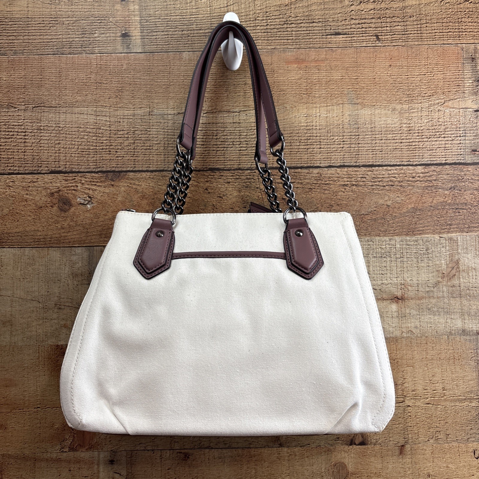 Simply Vera Wang Handbag Satchel Purse – Floral 14” x 9”