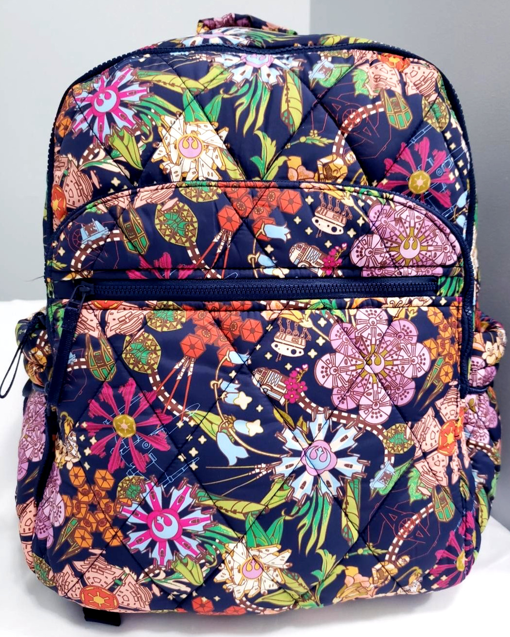 Vera Bradley Star Wars Power the Force Floral Bancroft Backpack Exact Print NWT