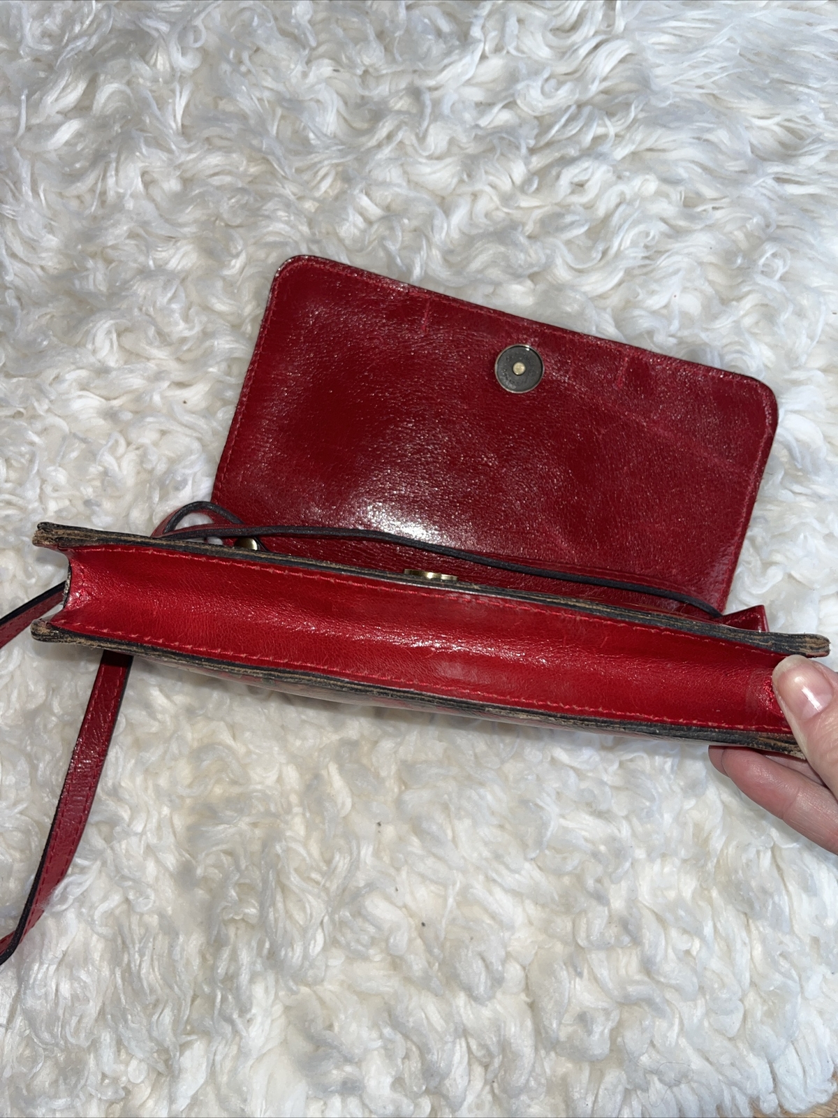 Patricia Nash Rosso Fiore Collection Apricale Crossbody Bag (Rosso Fiore)