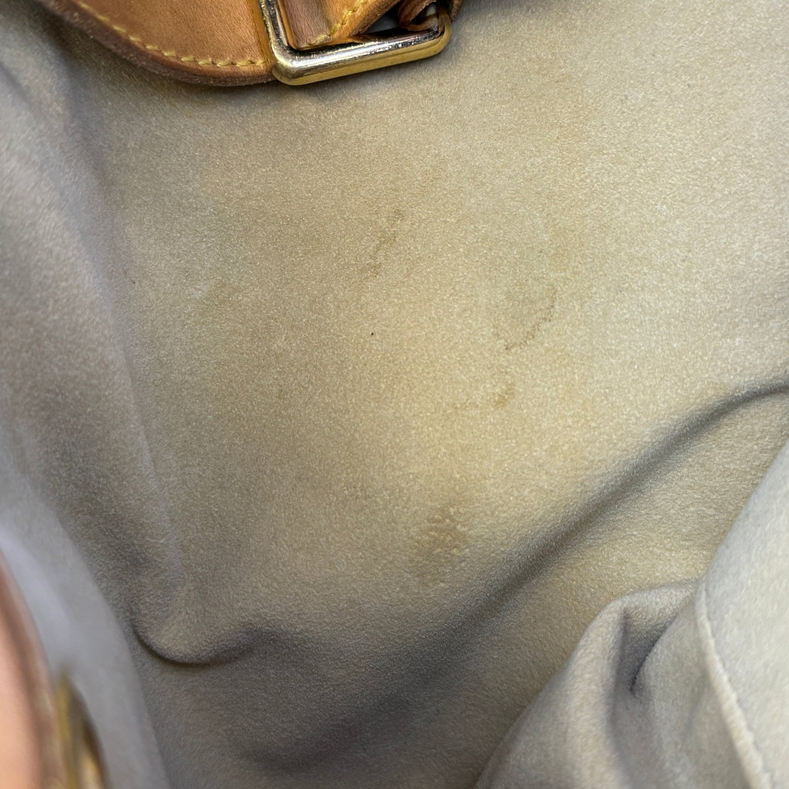 Authentic Louis Vuitton M56381 Galliera GM Brown Monogram Shoulder Bag