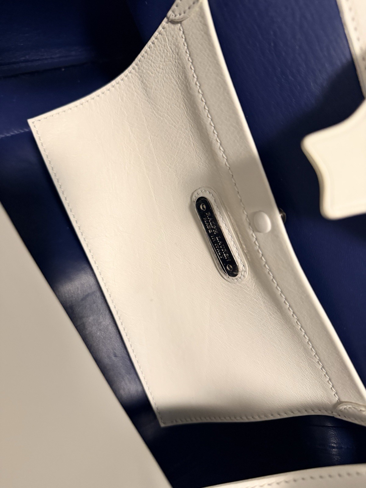$3800 Ralph Lauren Ricky 33 Bag
