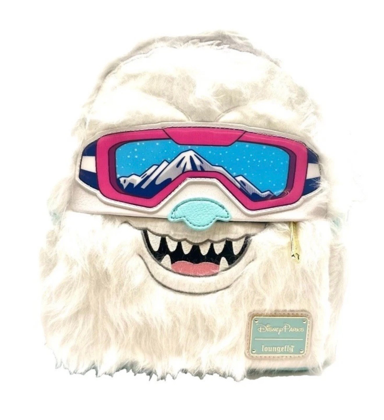 Loungefly Mini Backpack Hard Tag Expedition Everest Yeti Brand New