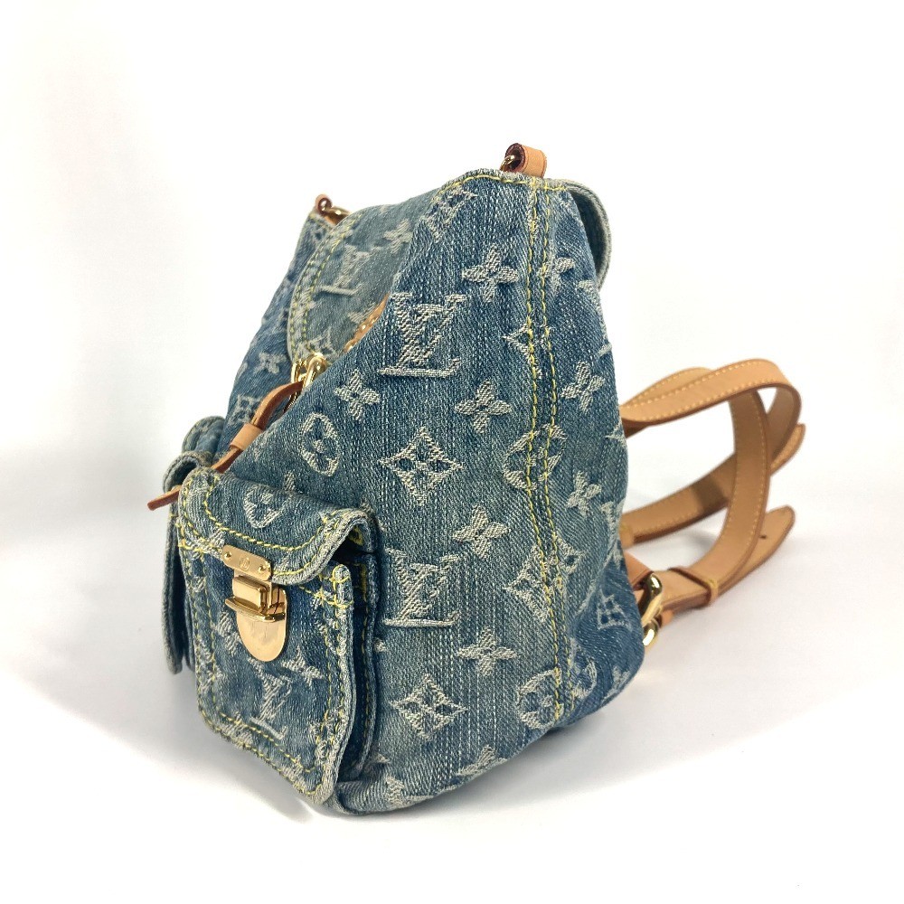 LOUIS VUITTON M95057 MonogramDenim Sac AdoPM Bag Backpack