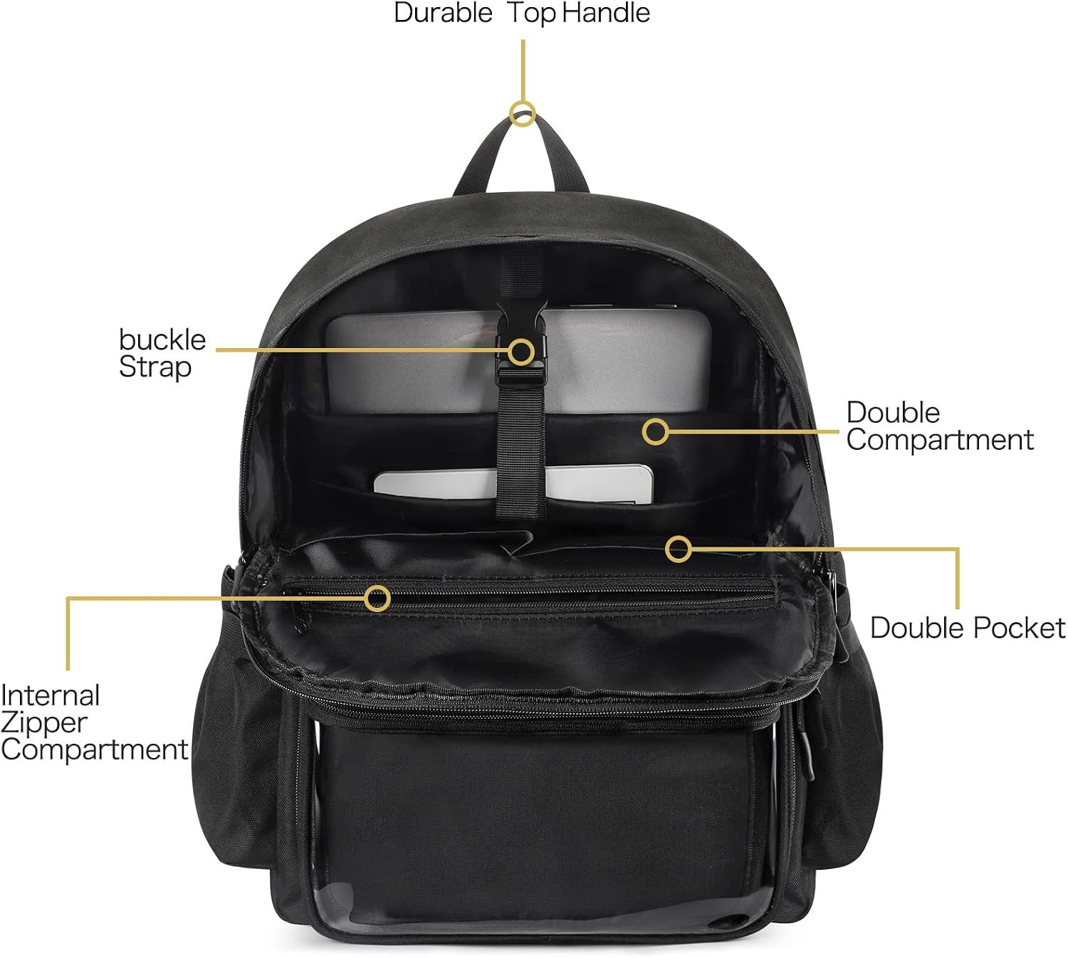 Ita Bag Backpack with Insert Pin Display Backpack for School Anime Cosplay