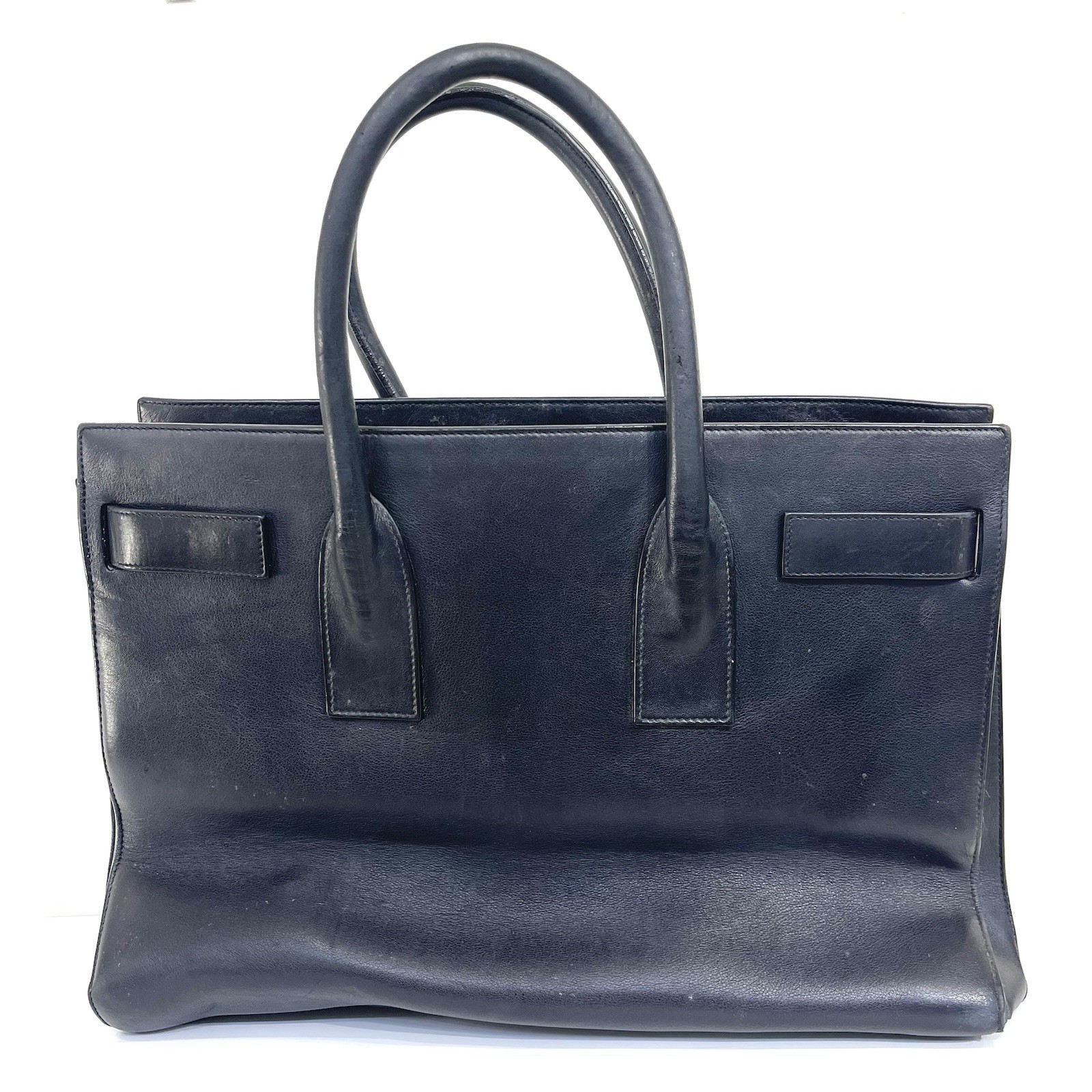 Authentic Yves Saint Laurent (YSL) LARGE Sac De Jour Black – Fair Condition