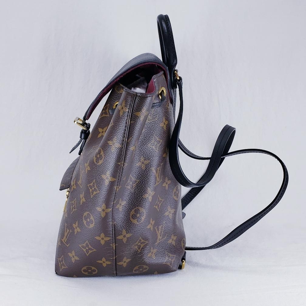Louis Vuitton Montsouris NM PM Monogram Noir Backpack M45515 (PB1030213)