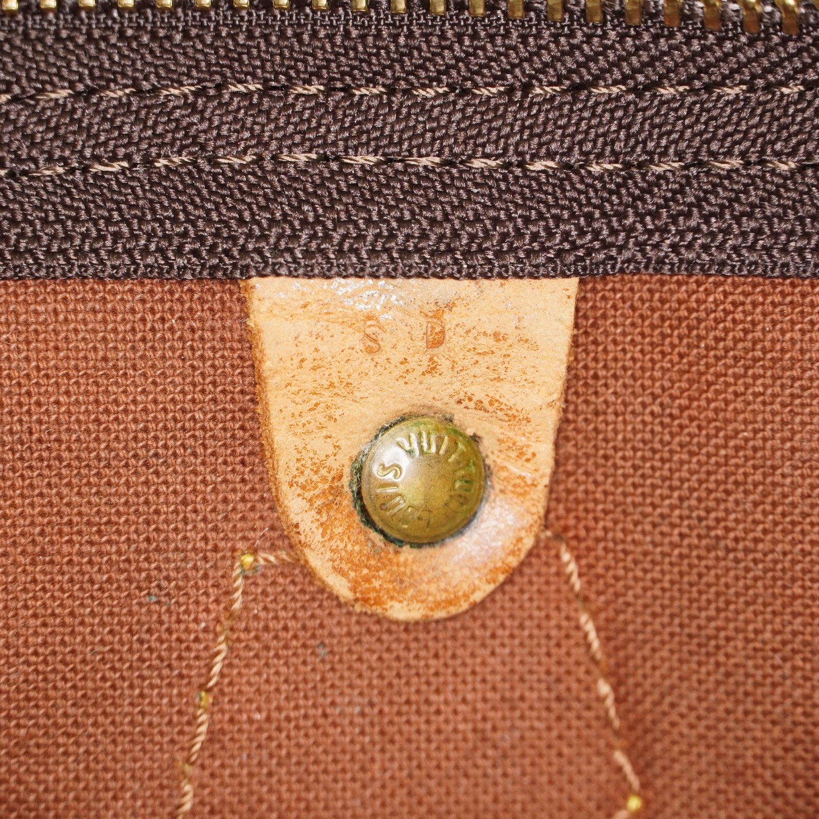 Louis Vuitton Speedy 35 Monogram Canvas Handbag vintage M41524 07A194290024