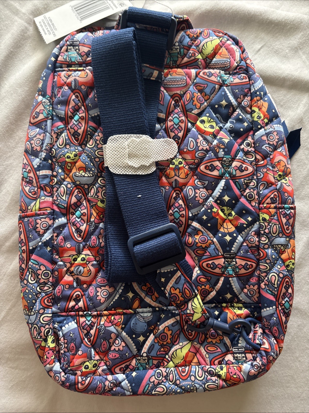 Vera Bradley Star Wars Galactic Grogu Medallion Lorman Sling Backpack 2026