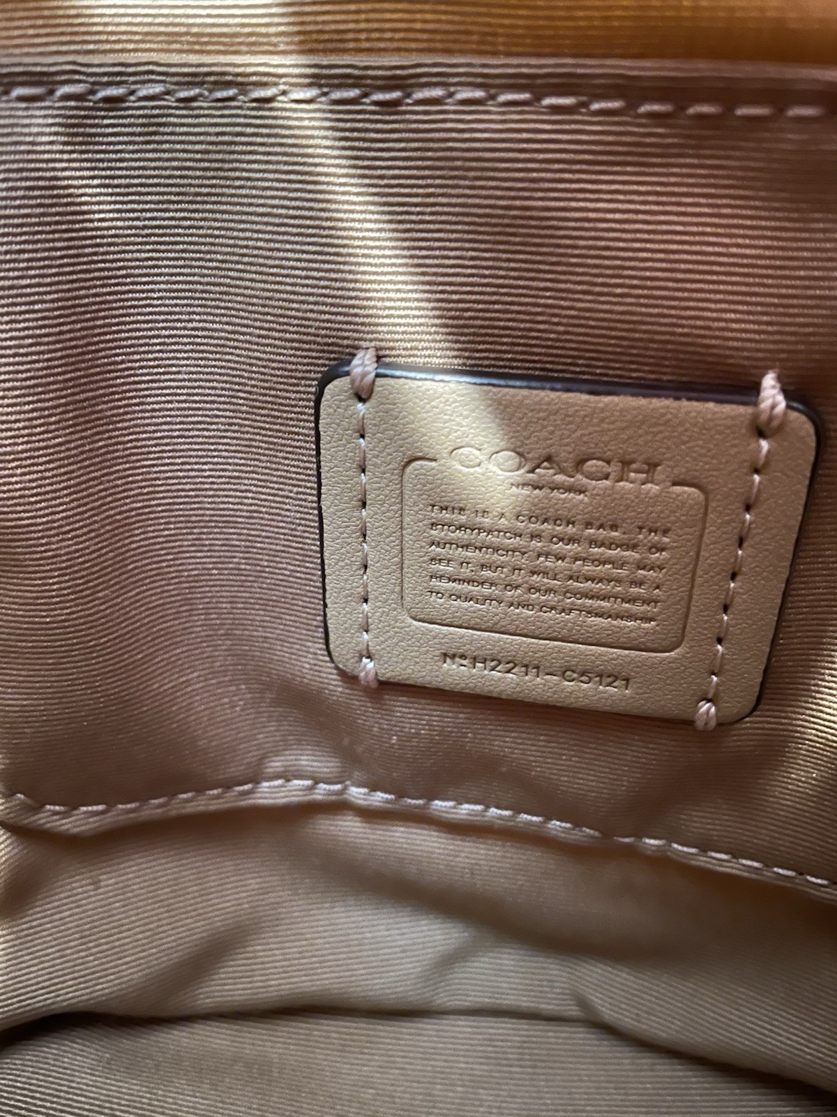 coach Dempsey Drawstring Bucket Bag 15 In Signature Canvas C5121