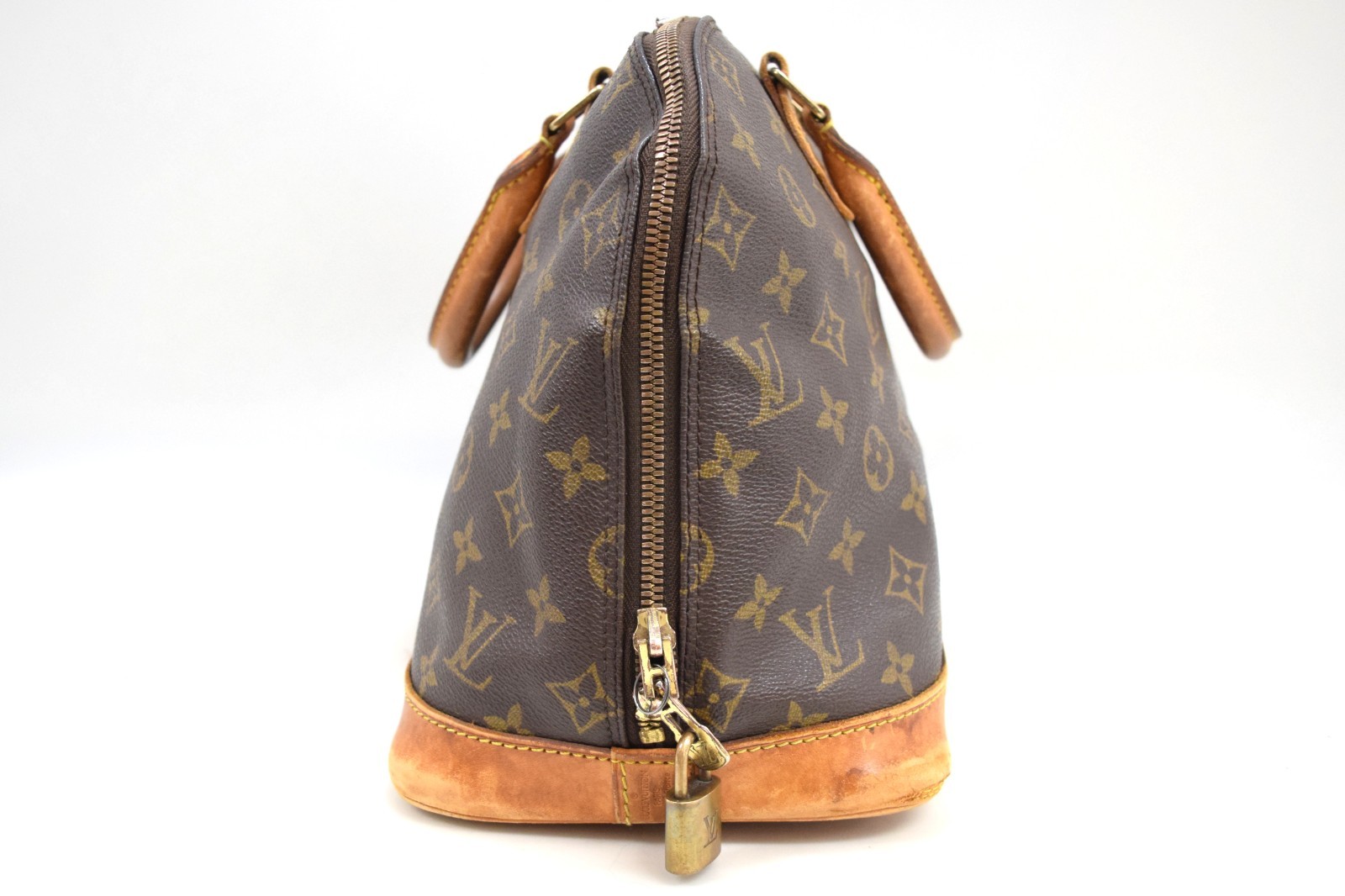 Auth Louis Vuitton Alma PM Hand Bag Monogram Canvas M51130 LV 47996