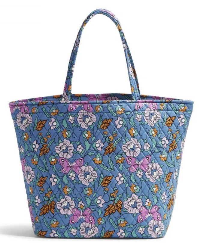 Vera Bradley ESSENTIAL GRAND TOTE BAG ~ Wild Prairie Pattern ~ BRAND NEW!