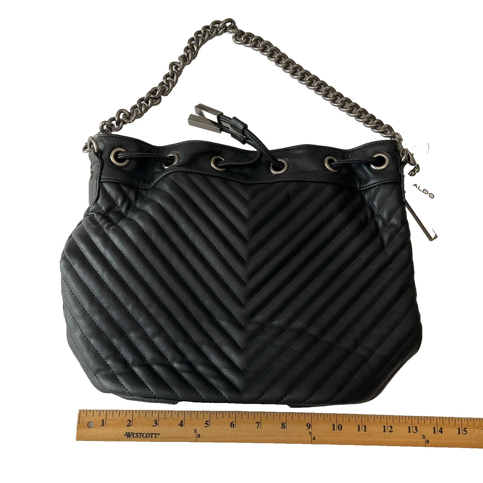 Aldo Purse Handbag Womens One Size Black Medium Shoulder Strap