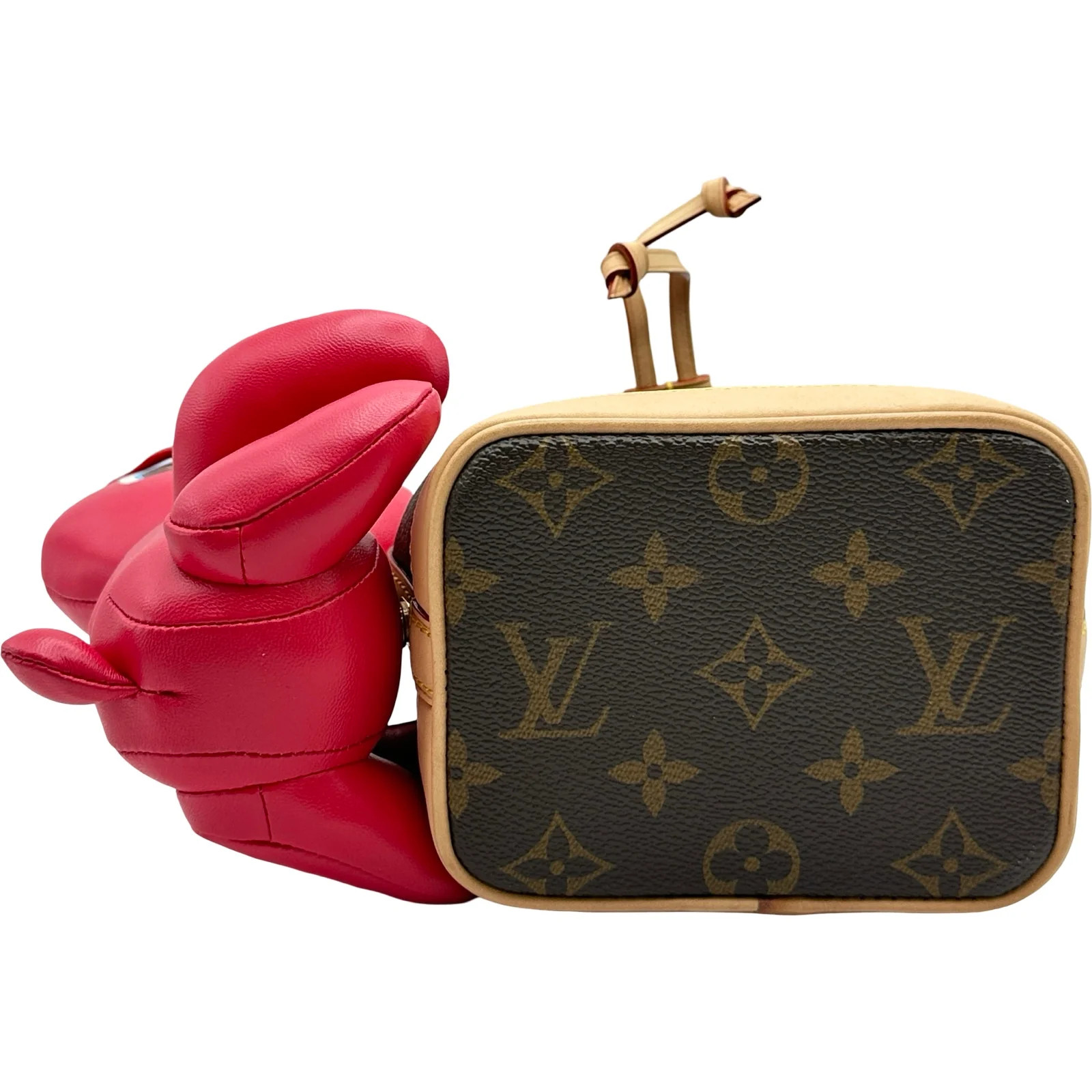 LOUIS VUITTON Nano Noé Brown Monogram Shoulder Bag M11305 #OKB1762
