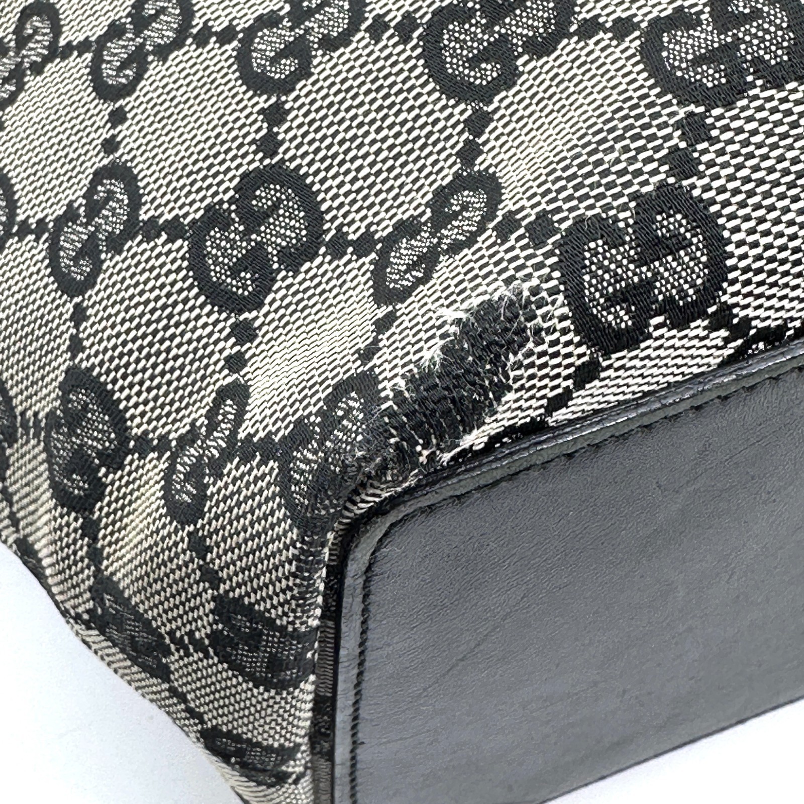 Vintage GUCCI GG Canvas Tote Bag