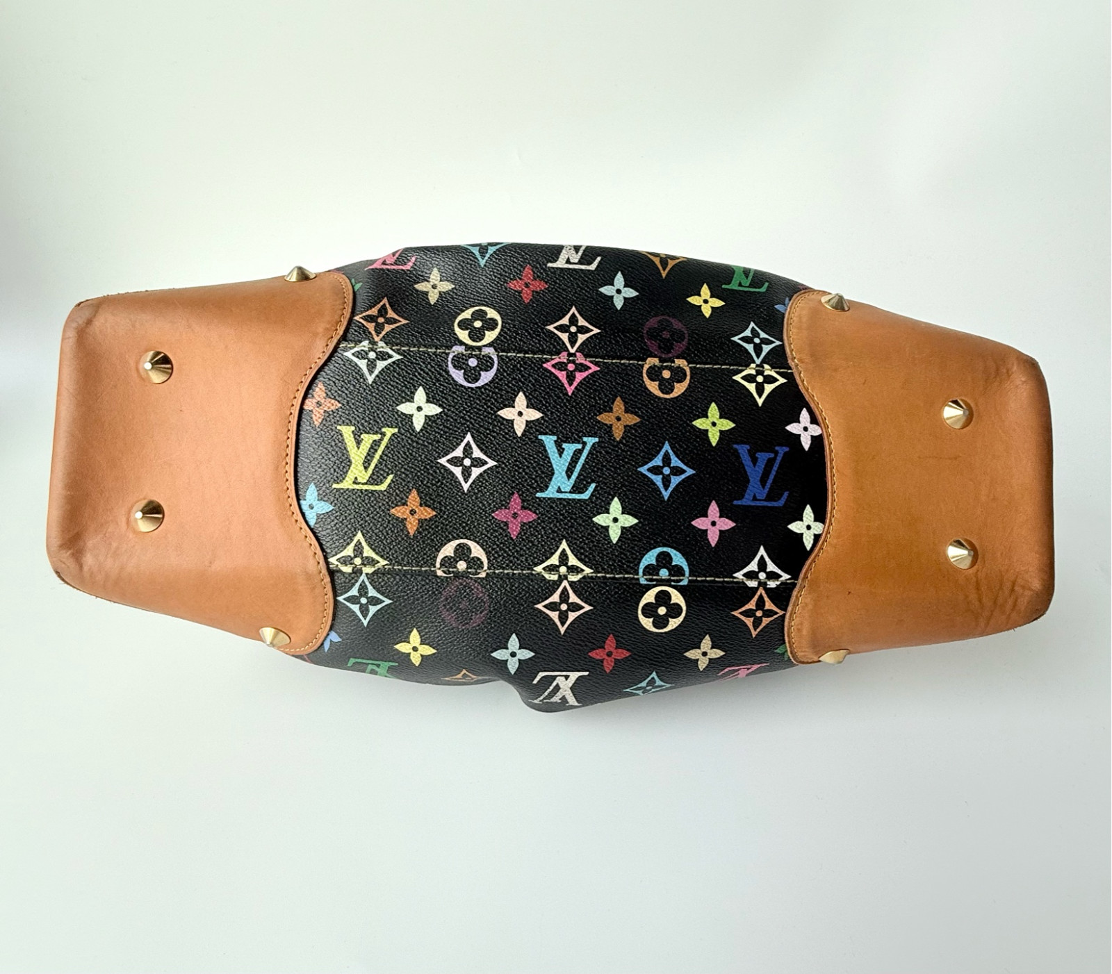 Louis Vuitton judy Monogram Multicolor Chain Bag Black 2Way
