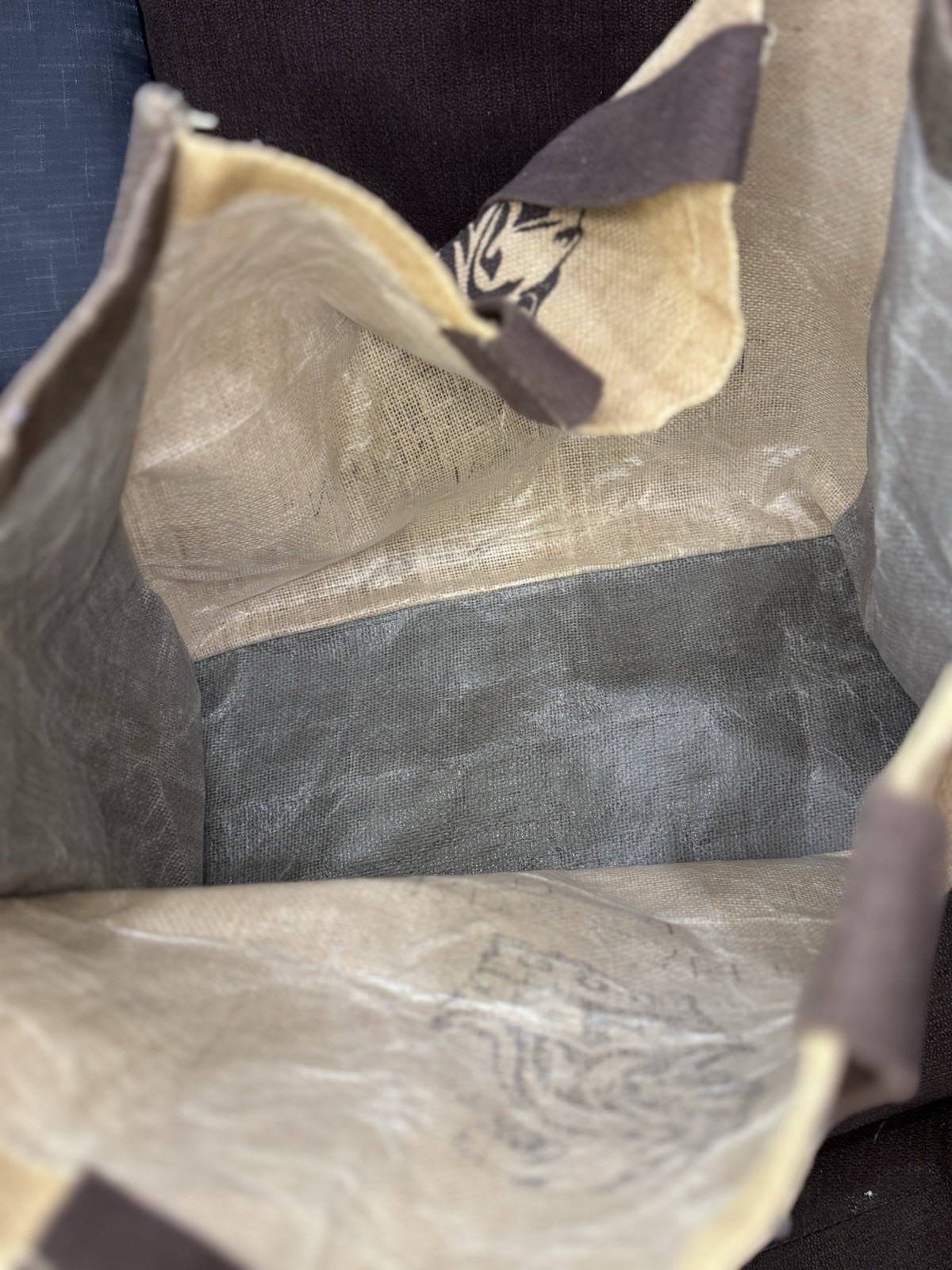 The Ritz-Carlton Dubai Brown/Beige Tote. 16”x 16”x 7.5” Collectible Bag Luxury