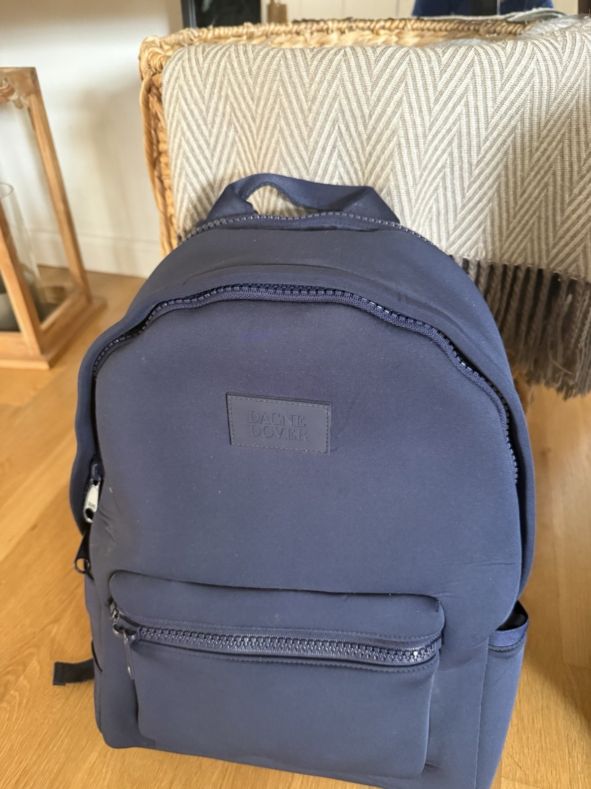 Dagne Dover Dakota Neoprene Backpack, Medium Navy