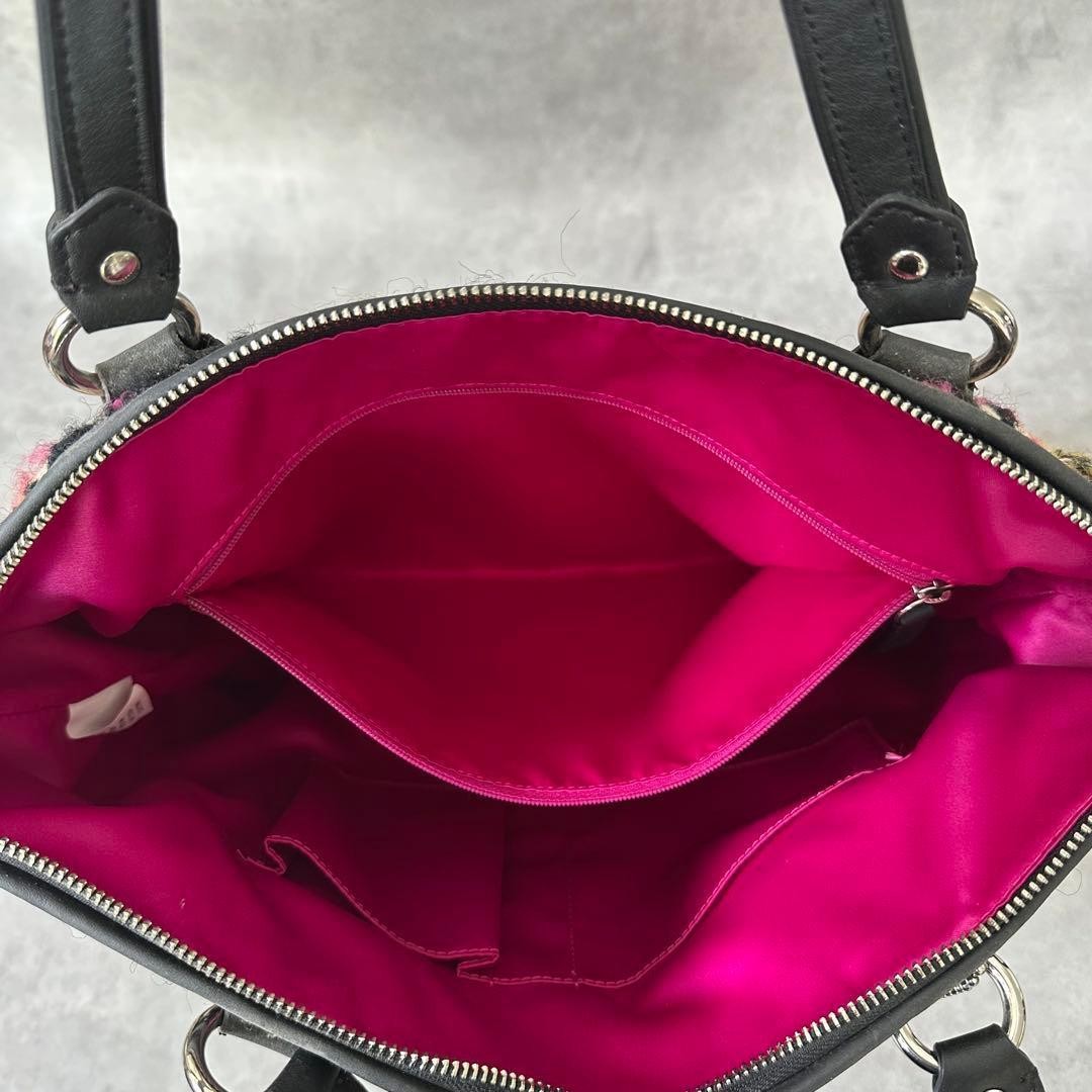 COACH Check Daisy Wool Emma Tote bag