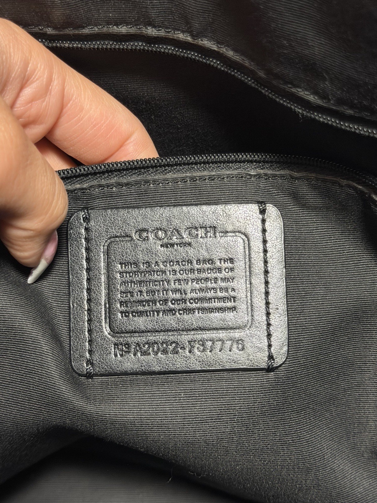Authentic Coach Brown Signature Tote Bag