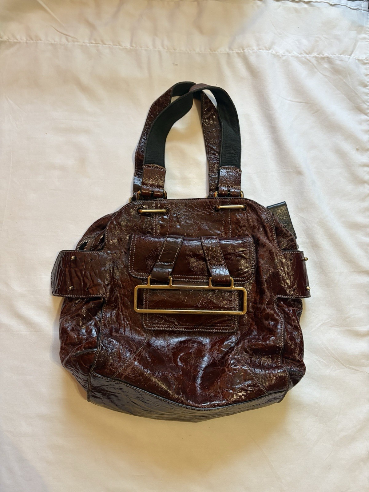 Chloe Large Leather Bag Handbag
