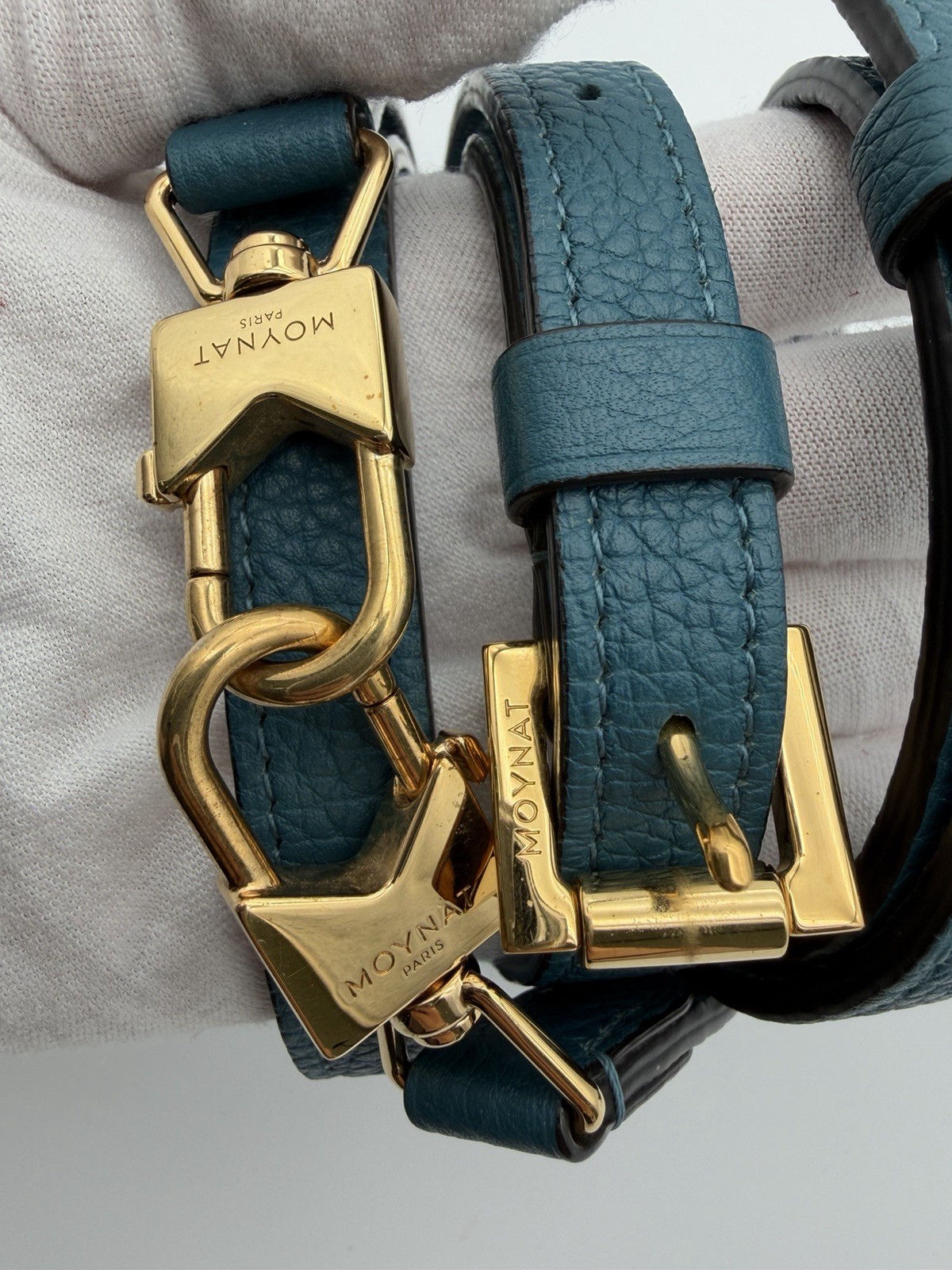Moynat Rejane Mini Blue JMCZ2411034
