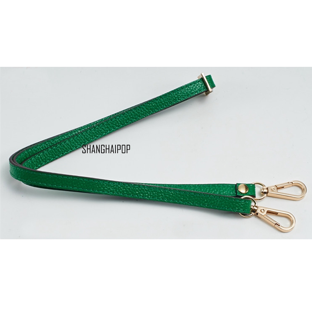 Replacement Genuine Leather Bag Shoulder Strap DIY Cross Body Adjustable 130cm