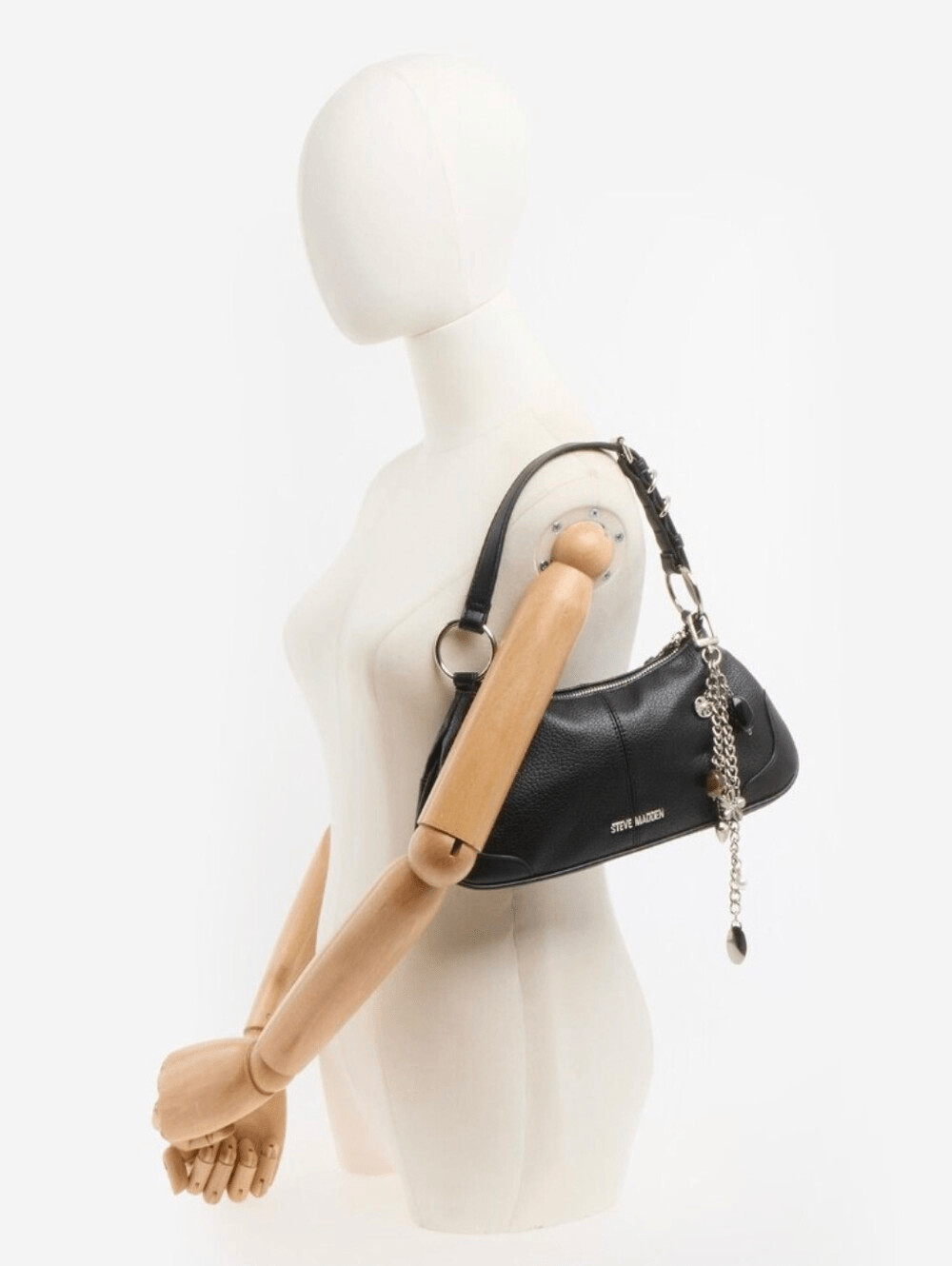 Steve Madden Pebbled Shoulder Handbag