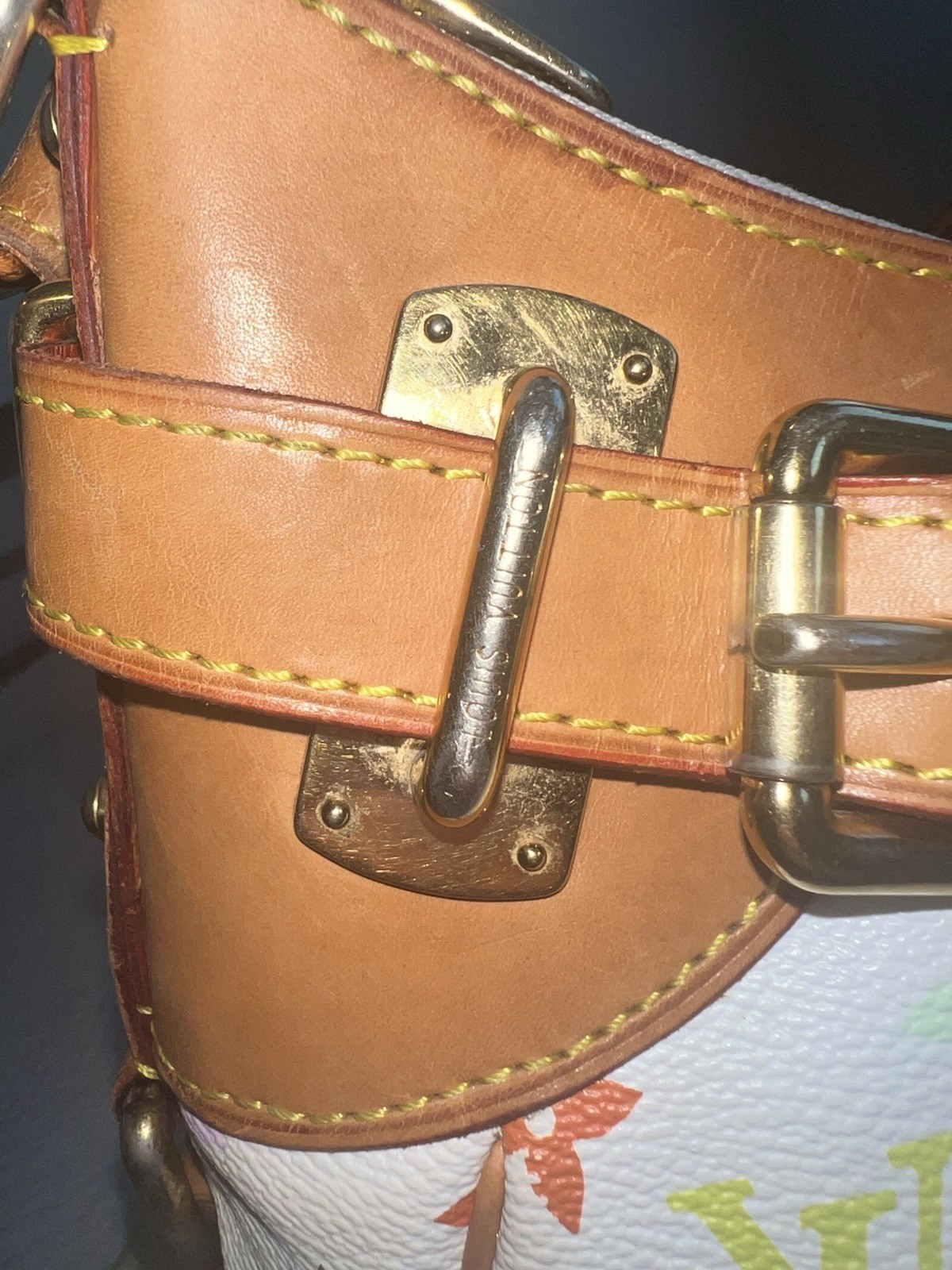 Louis Vuitton Greta Satchel Multicolor Monogram Canvas