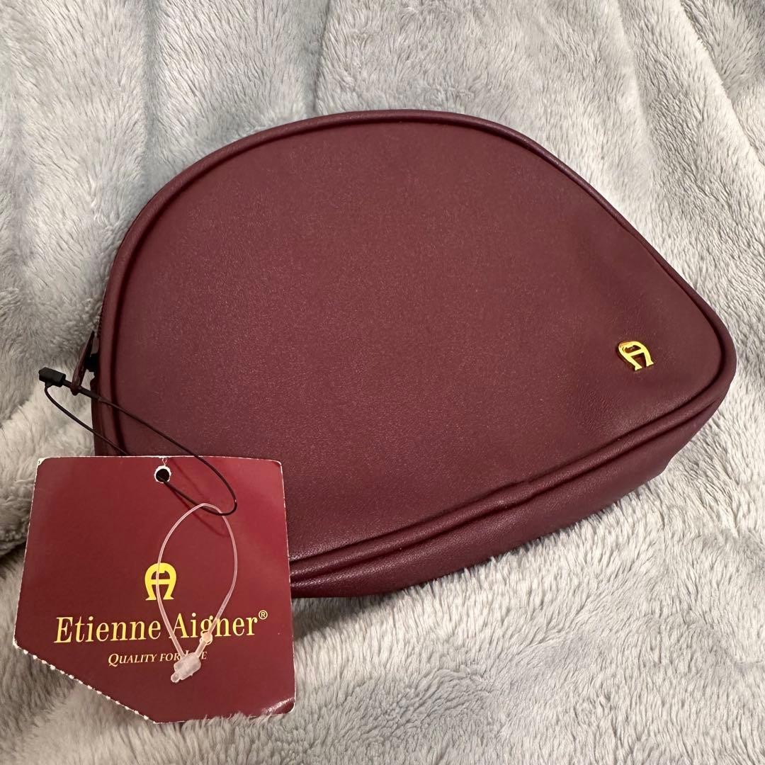 Etienne Aigner Pouch Bordeaux Brand New with Tag