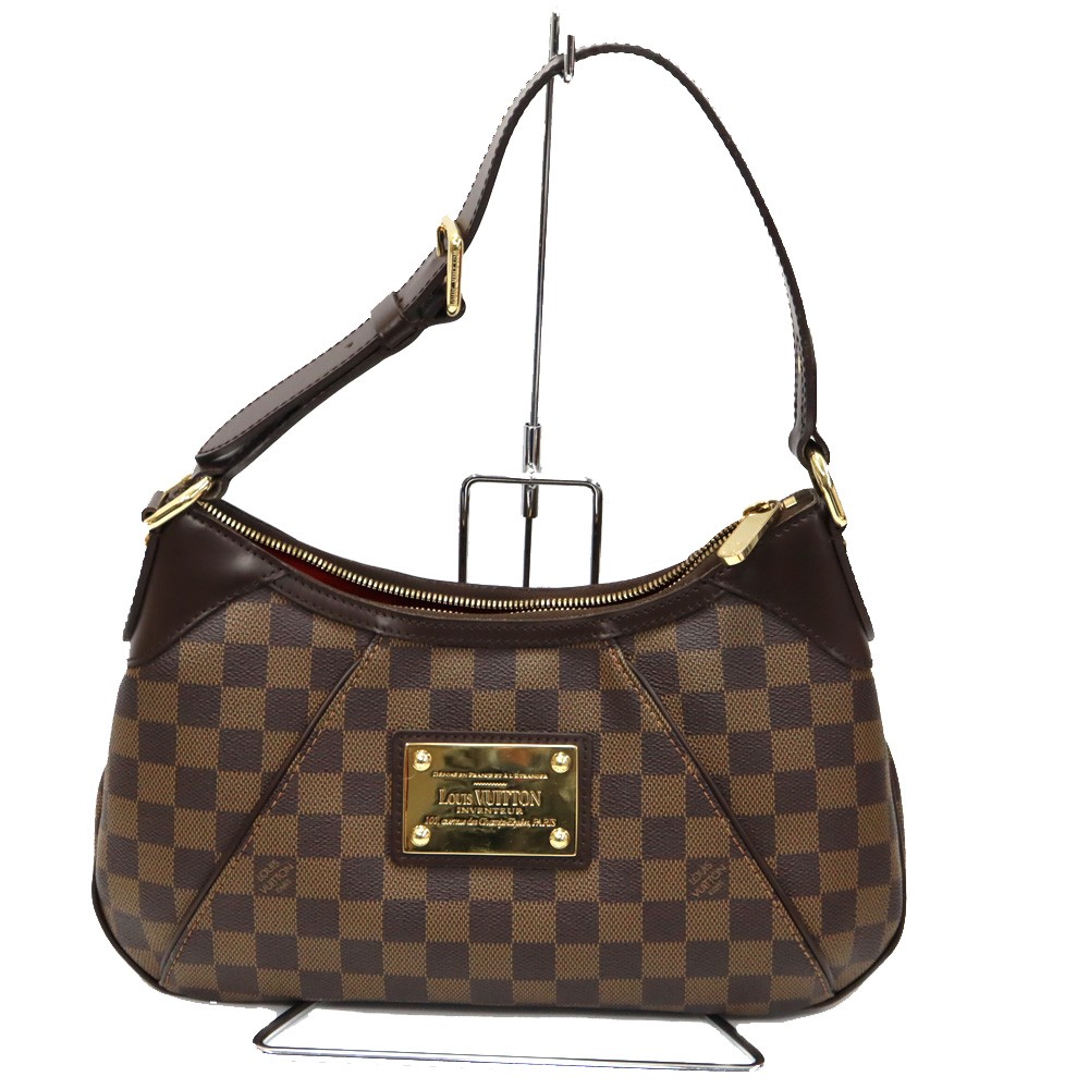 Louis Vuitton Thames PM N48180 Damier Canvas Brown Shoulder Bag Women’s KNB668