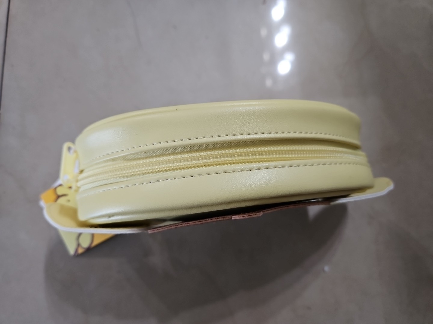 Sanrio Pompompurin Pouch Miniso Makeup Mini Bag Crossbody Purse Figural