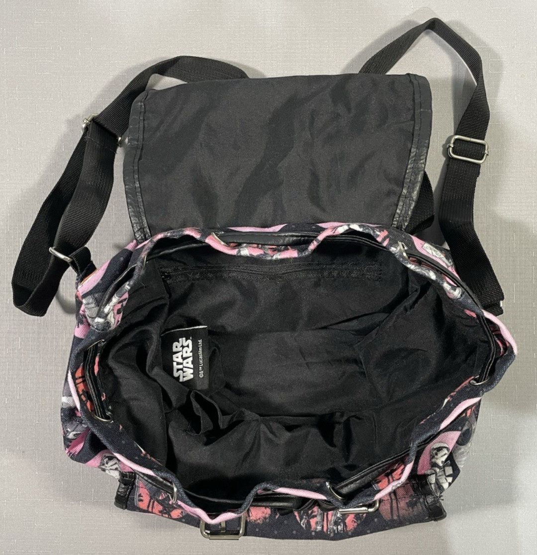 Star Wars Rogue One Bioworld Backpack Stormtrooper Death Star Palm Print