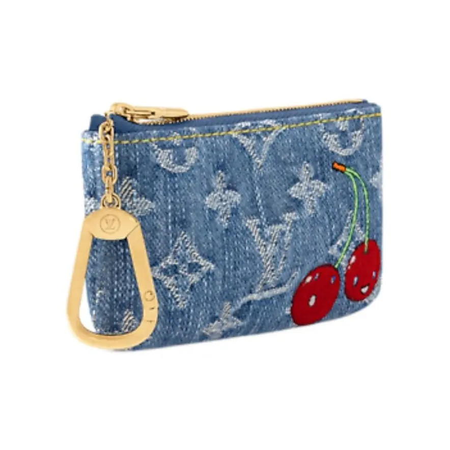 LOUIS VUITTON xTakashi Murakami Monogram Key Bag Wallet Women’s 4.7×0.5×2.7 in