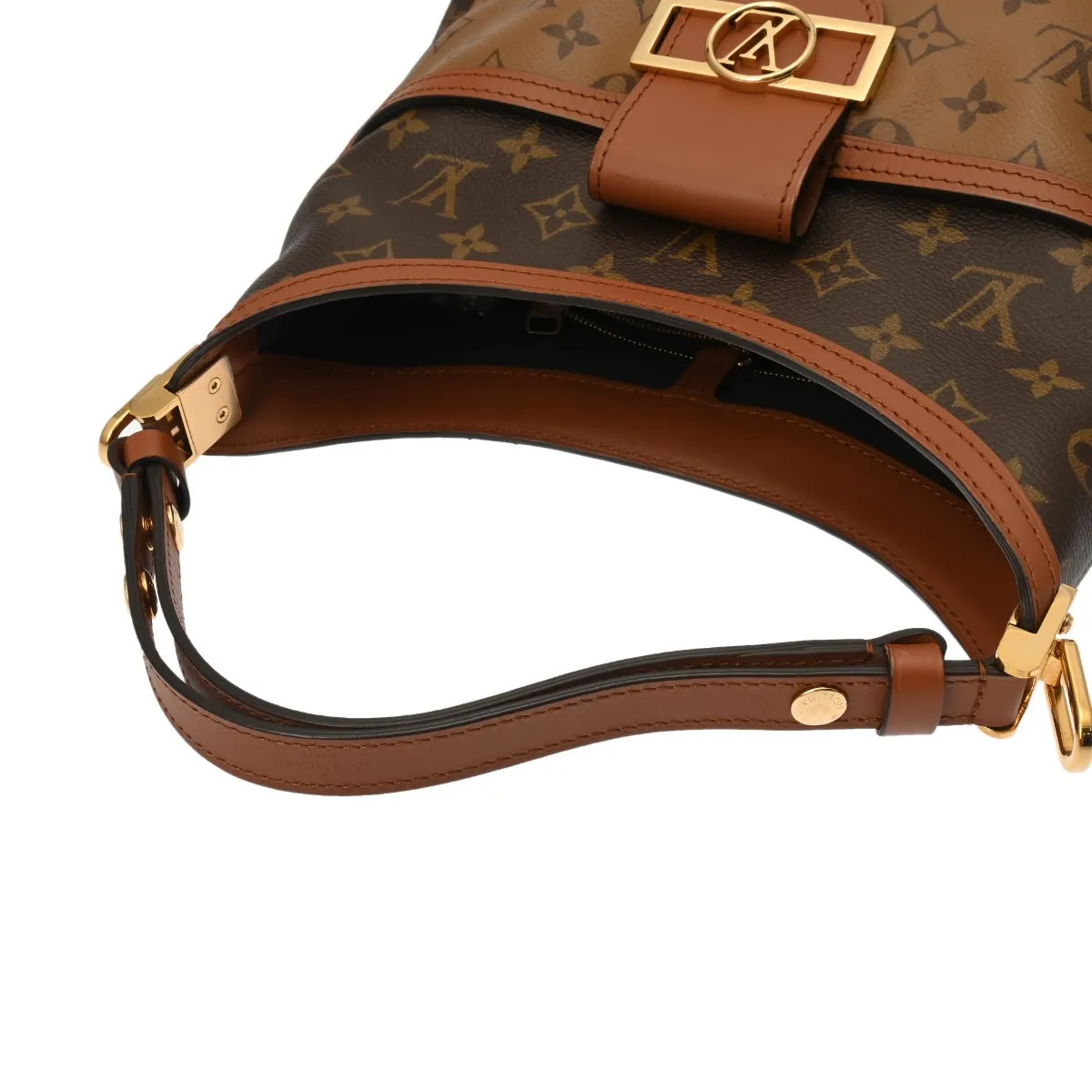 Louis Vuitton PM M45194 Shoulder Bag Monogram Canvas Brown #WB2064